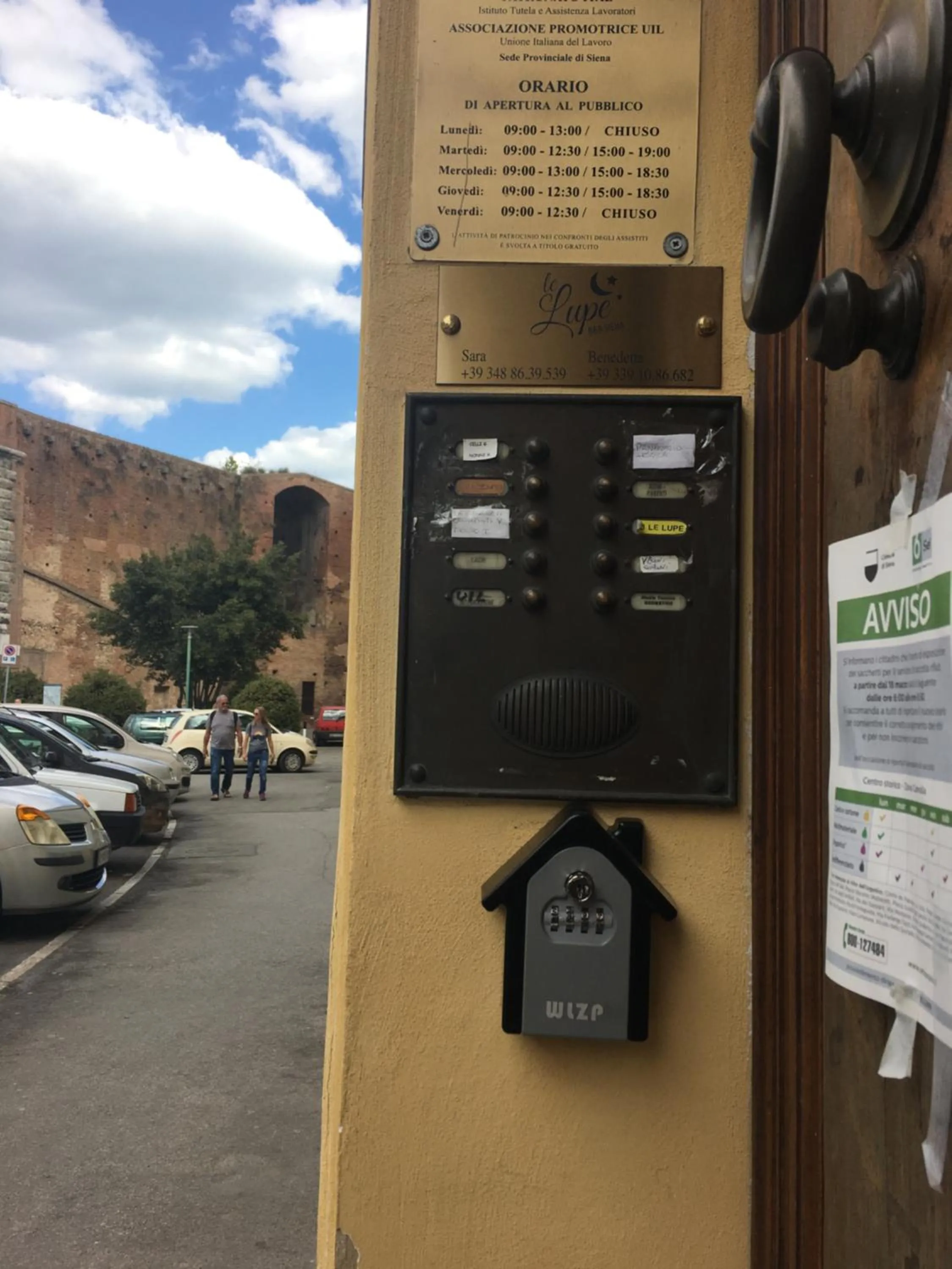 Street view in B&B Le Lupe