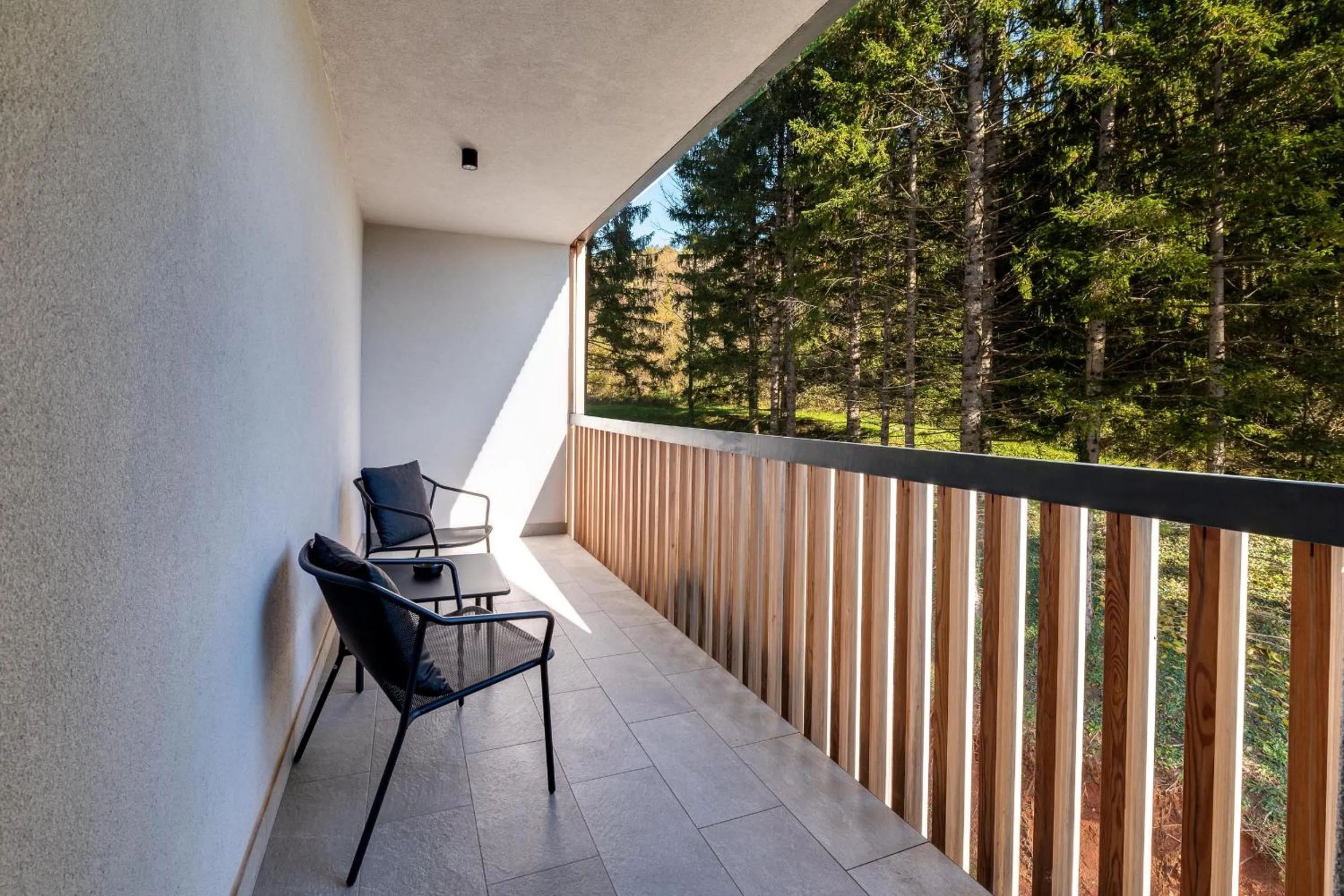 Balcony/Terrace in Lyra Hotel Plitvice