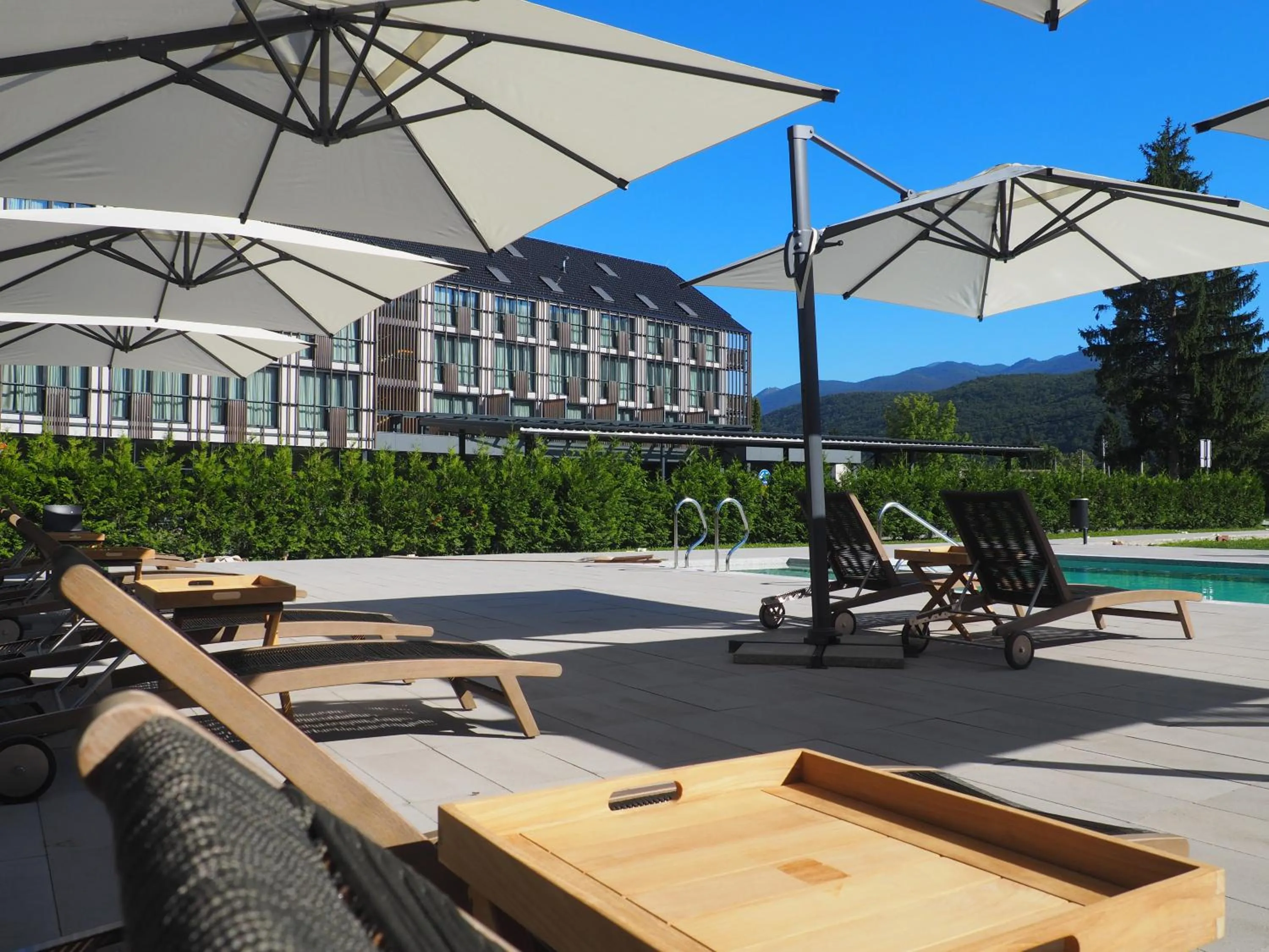 Swimming pool in Lyra Hotel Plitvice