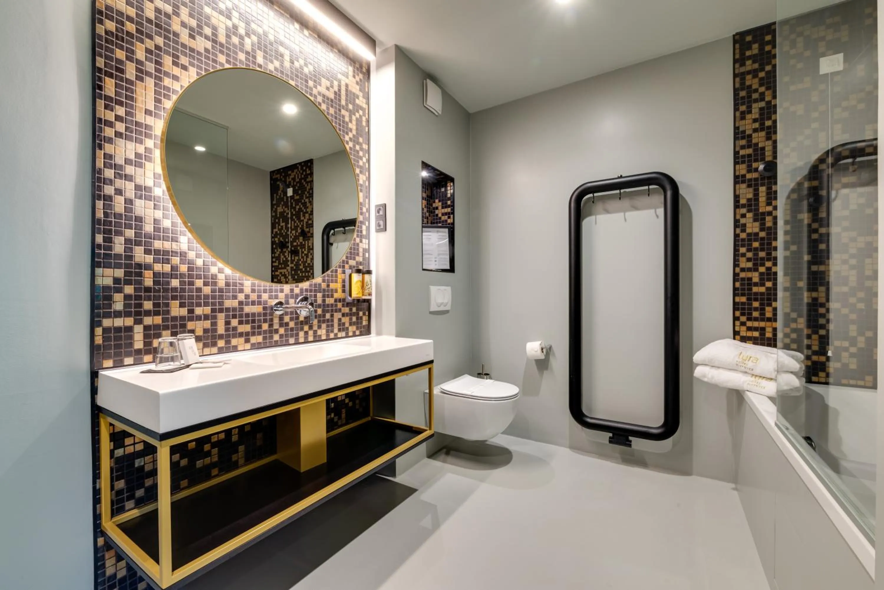 Bathroom in Lyra Hotel Plitvice