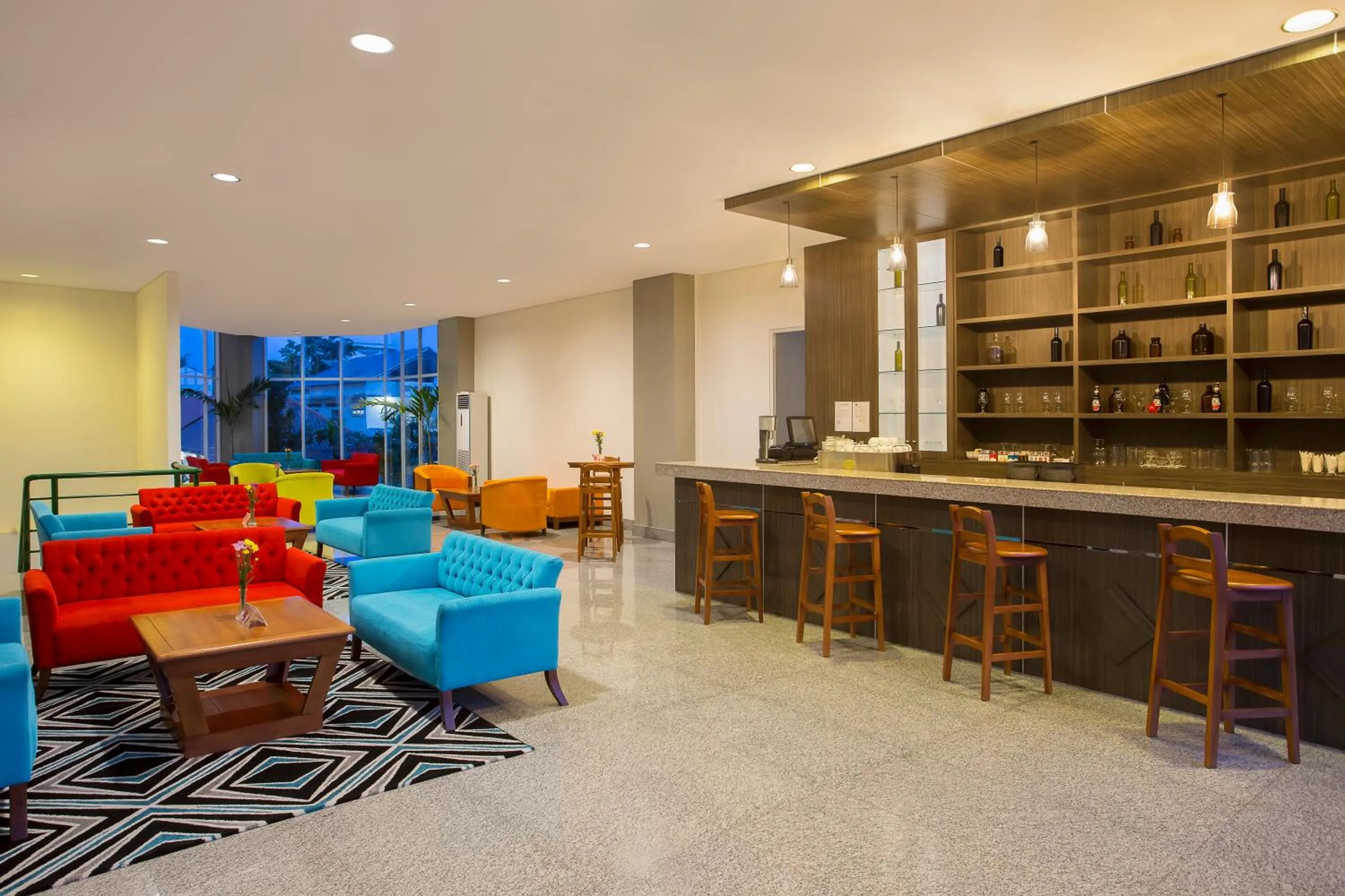 Lounge or bar in Swiss-Belhotel Pangkalpinang