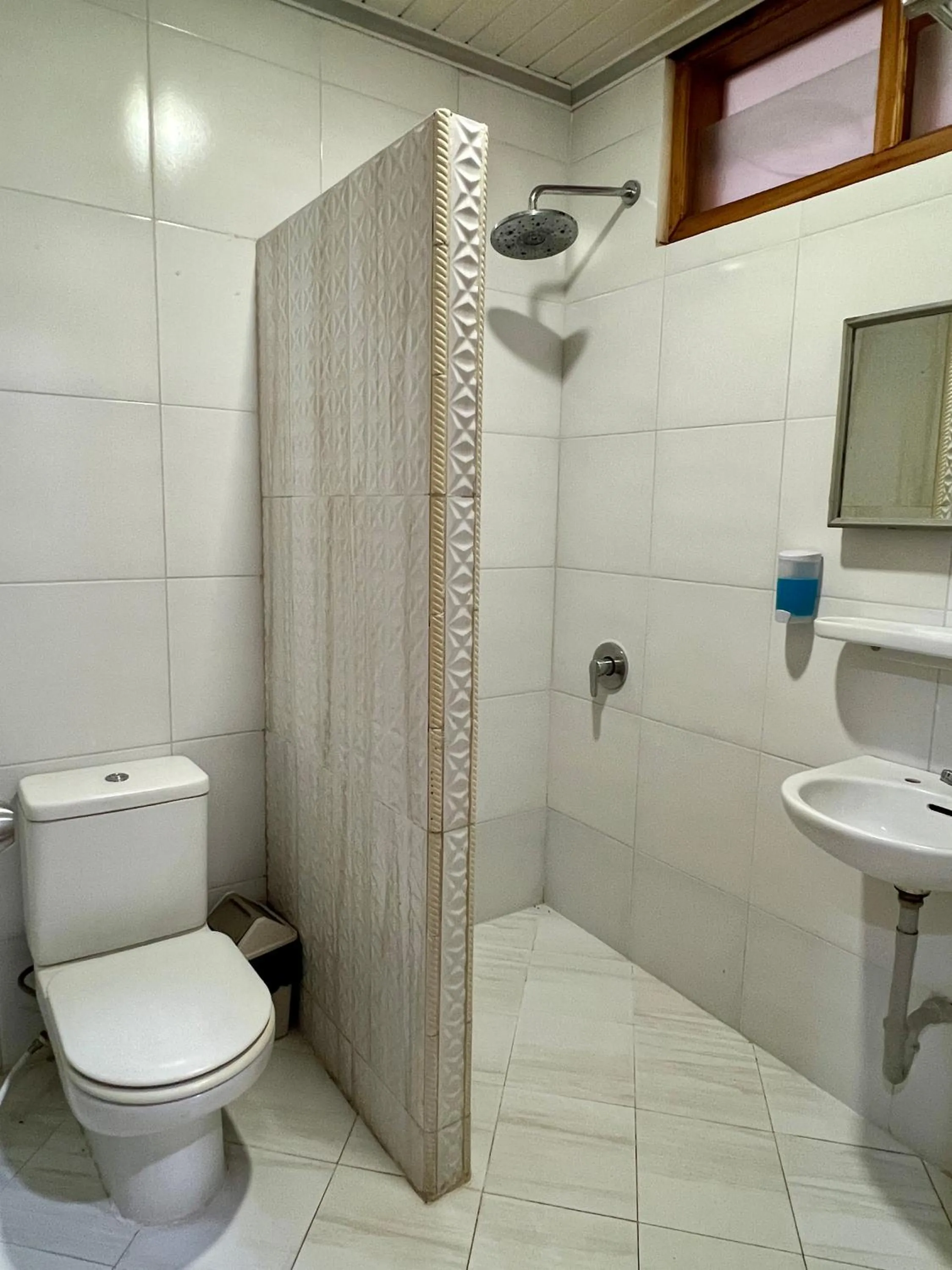 Shower in Aurora Hotel Siliwangi