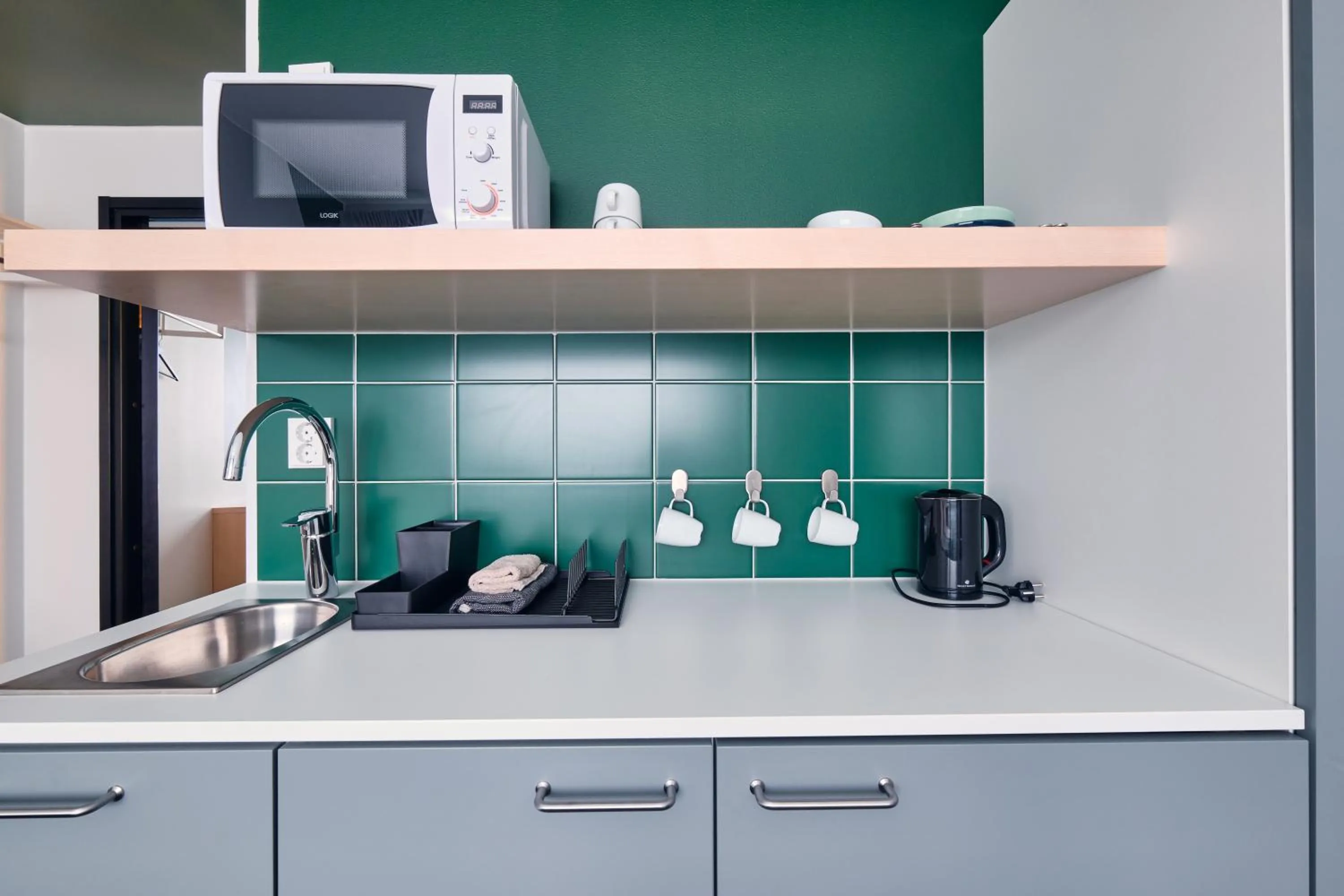 Coffee/tea facilities in GreenStar Hotel Jyväskylä