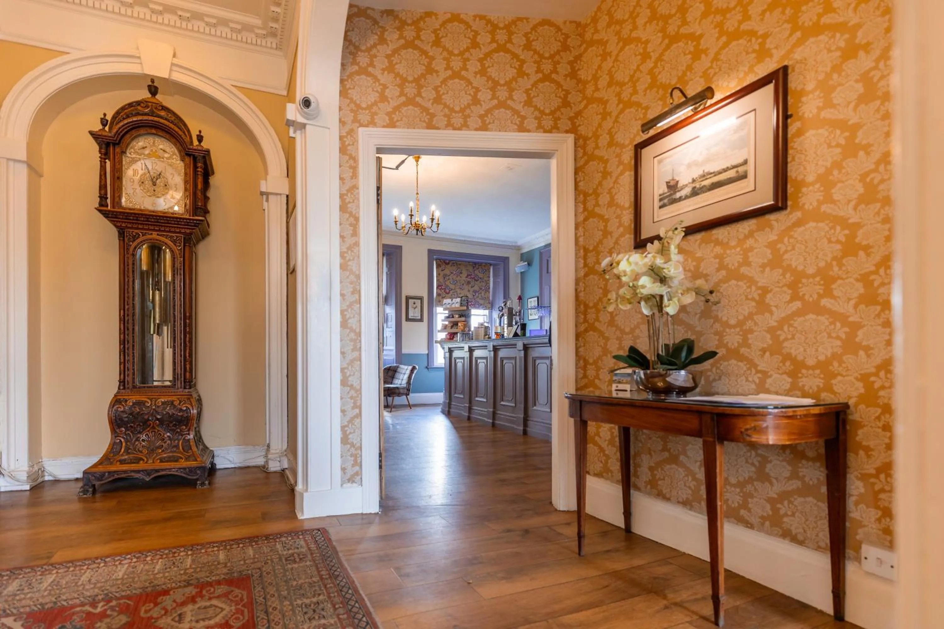 Lobby or reception in Diglis House Hotel