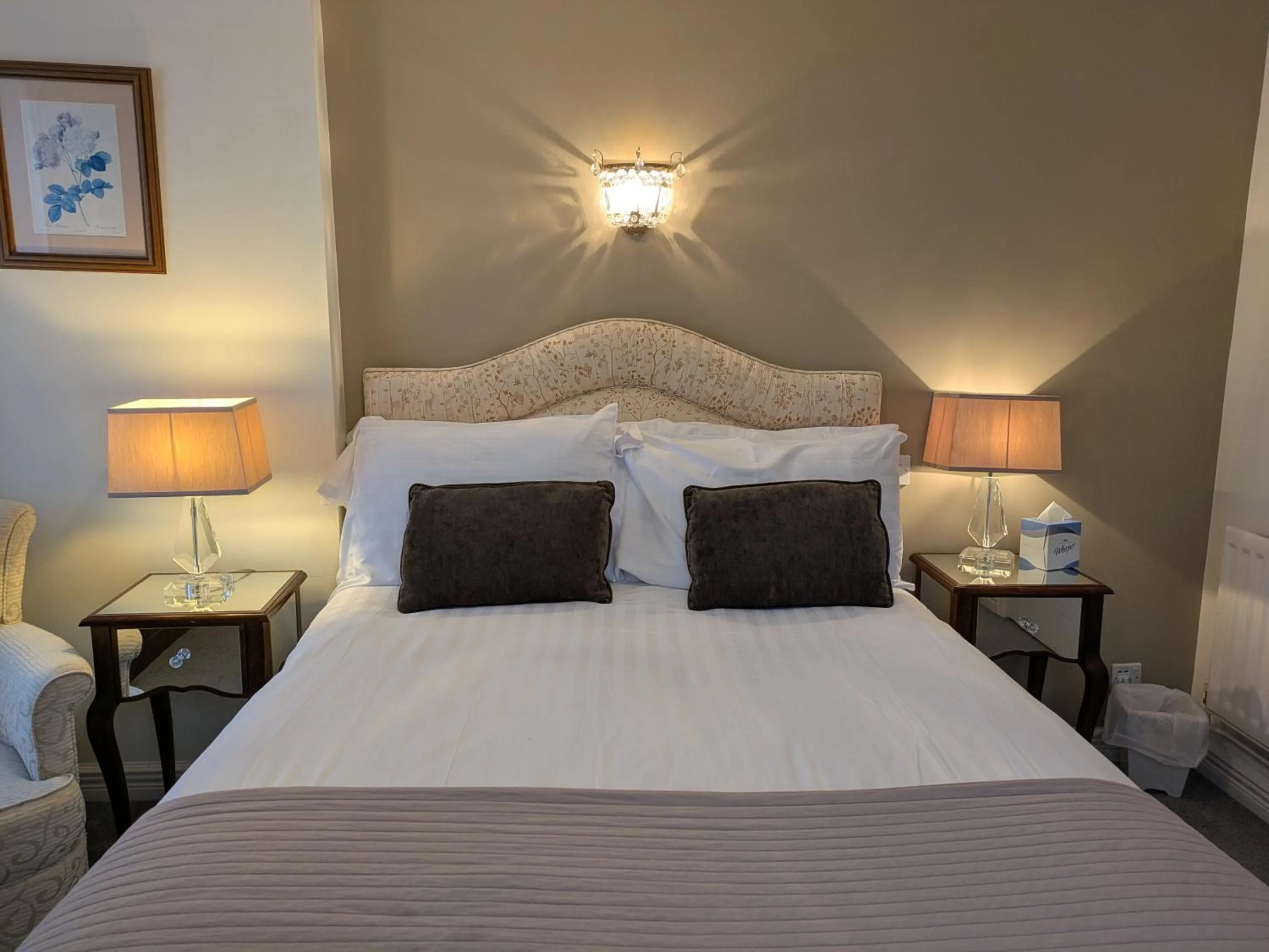 Bedroom, Bed in Diglis House Hotel