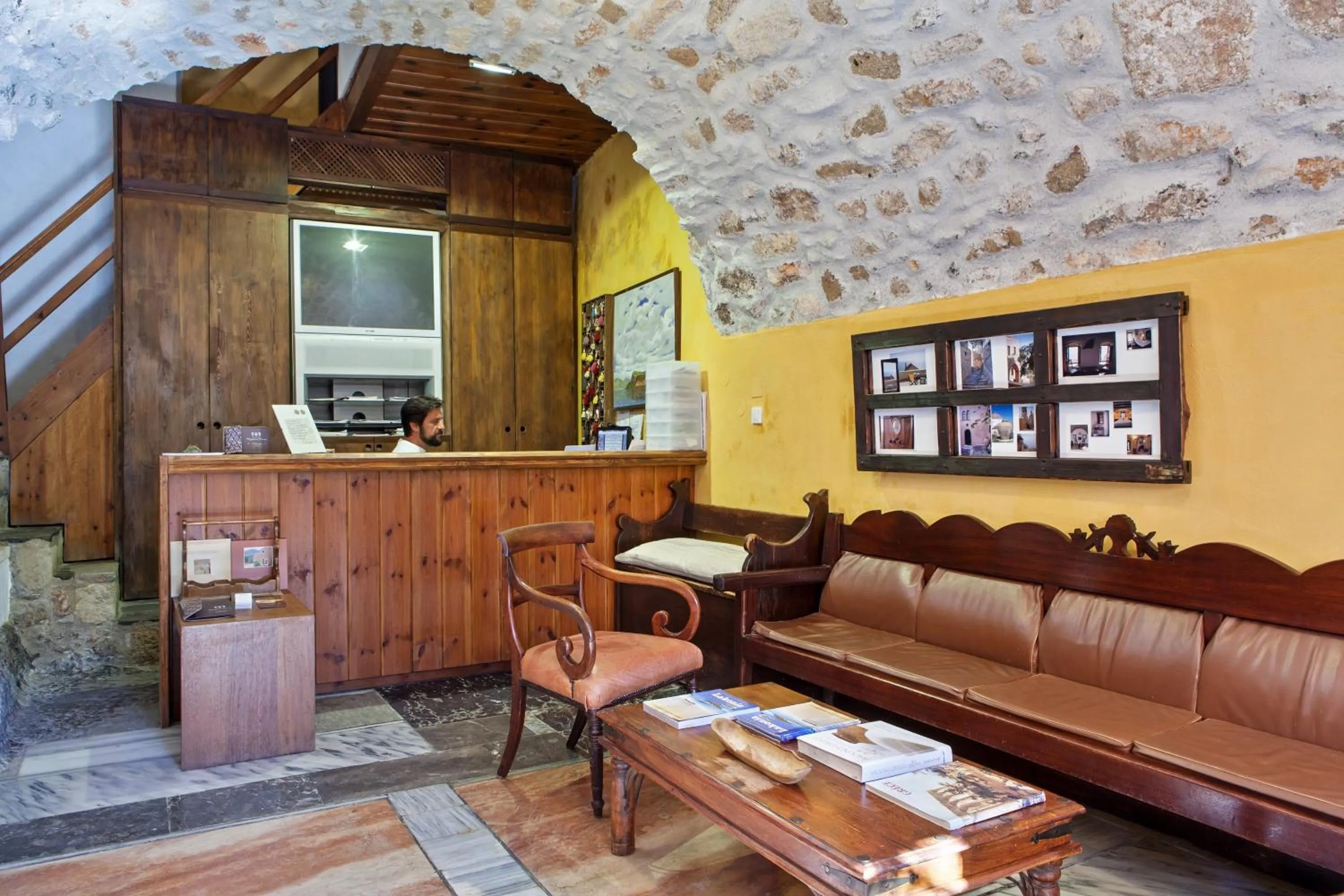 Lobby or reception in Byzantino Boutique Hotel