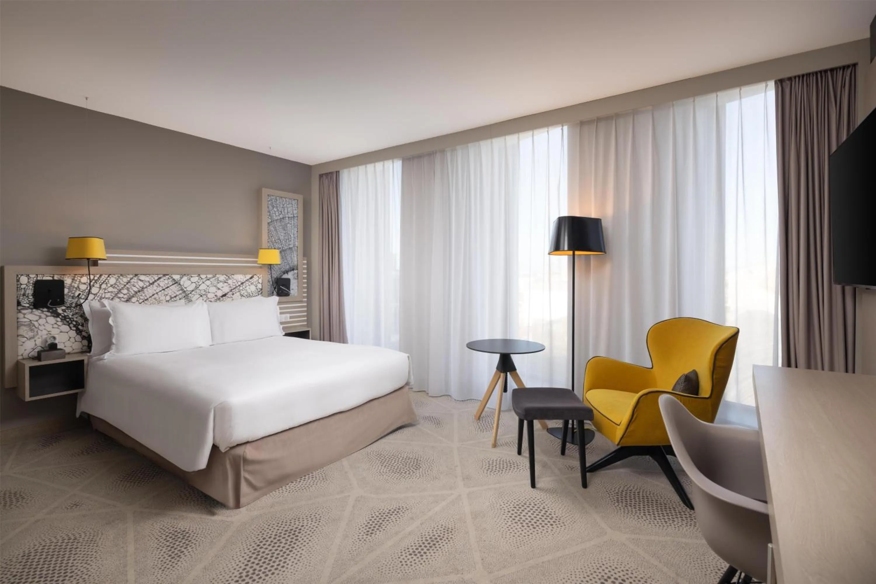 Bed in Hilton Garden Inn Bordeaux Centre