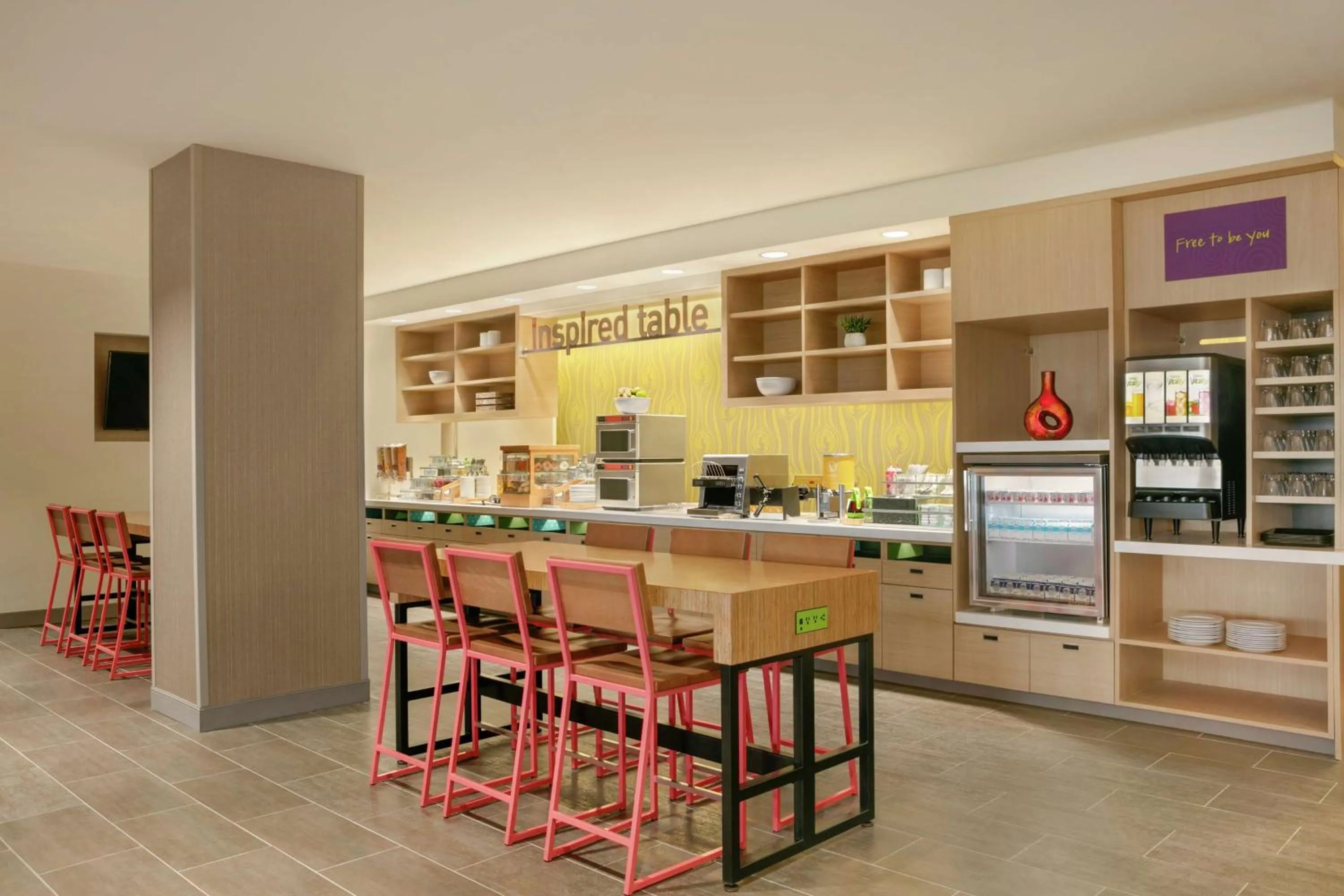 Breakfast in Home2 Suites By Hilton Chantilly Dulles Airport