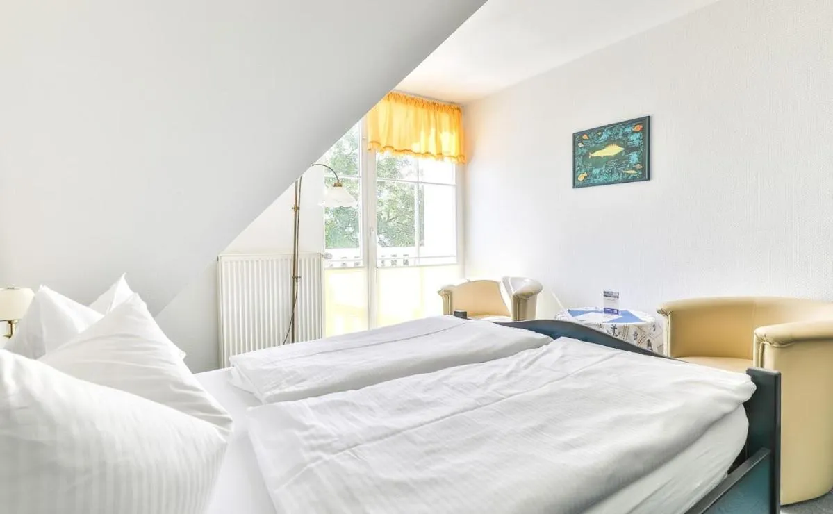 Bed in Hotel Gastmahl des Meeres