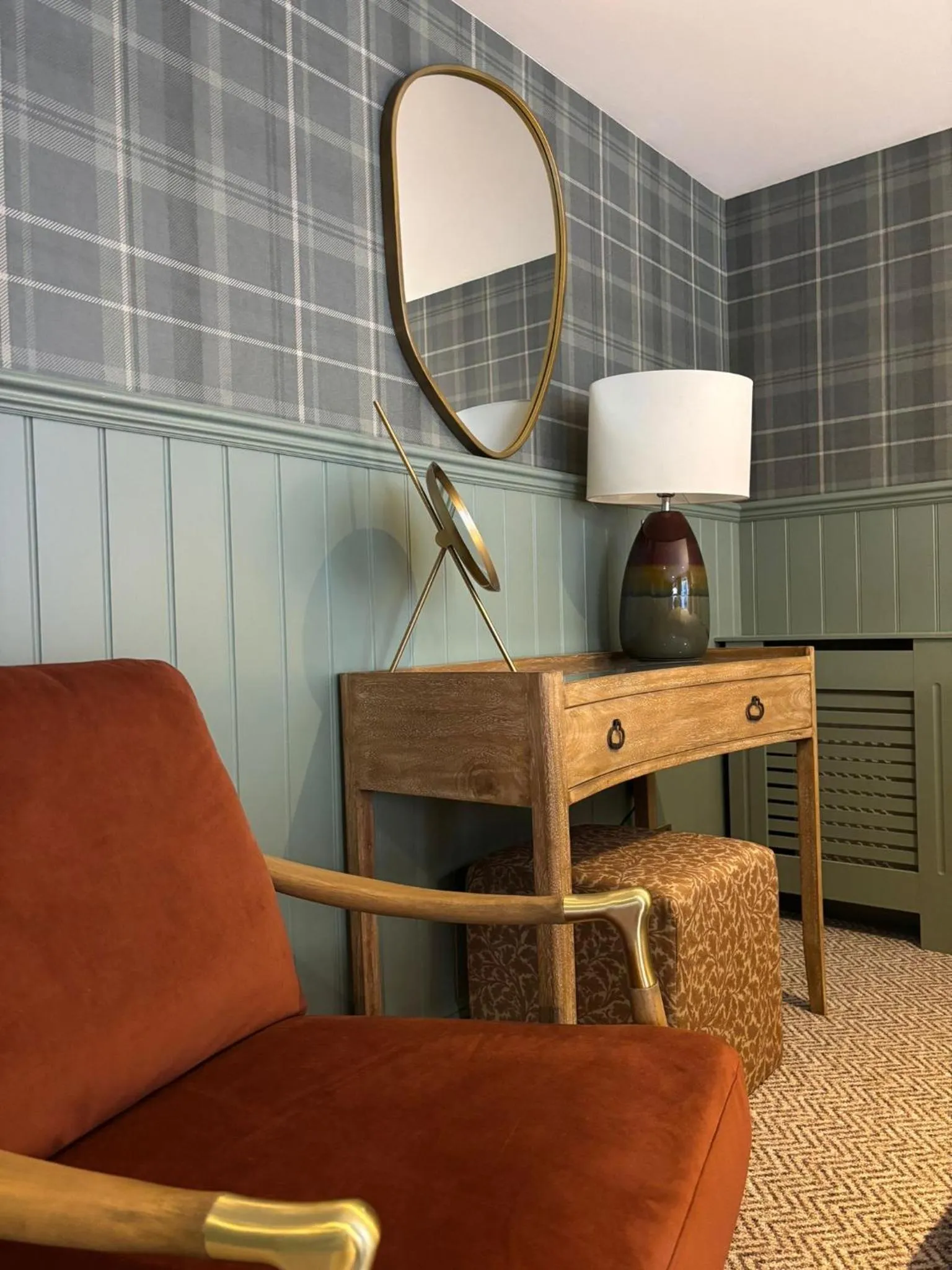 Seating area in Craigatin House & Courtyard