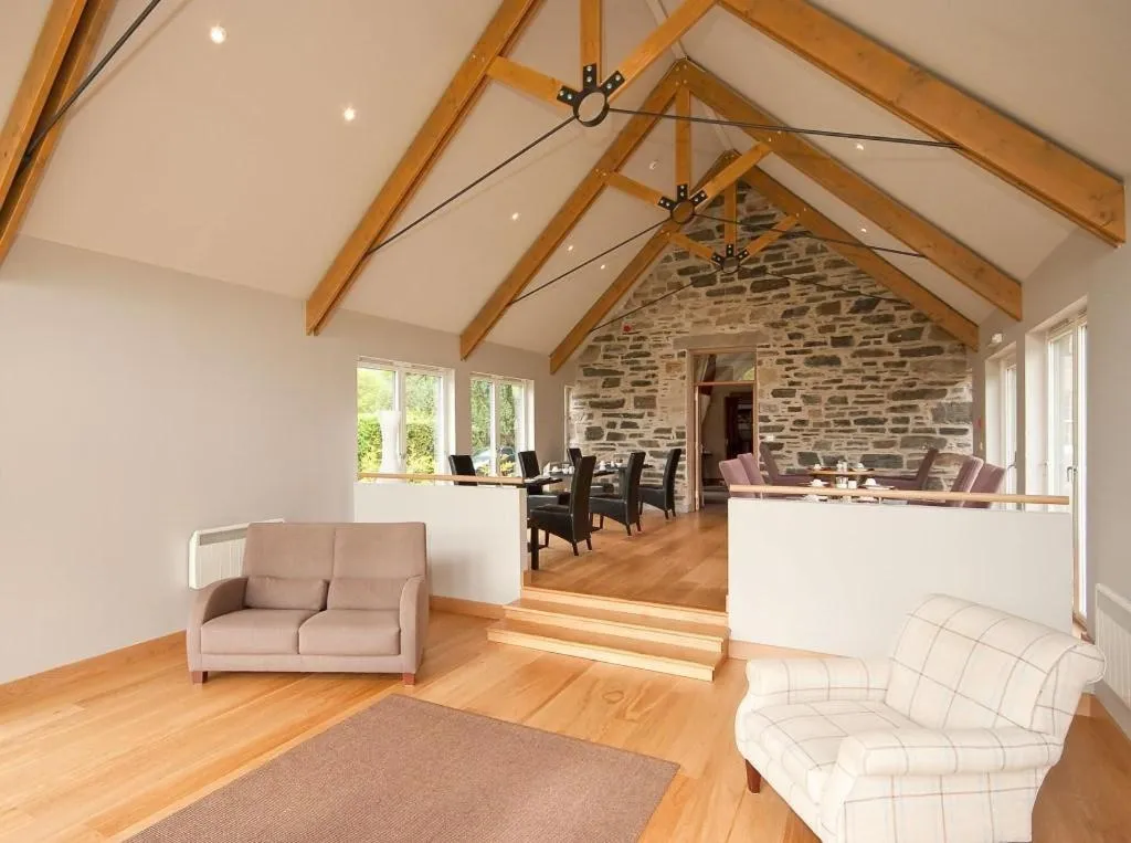 Living room in Craigatin House & Courtyard