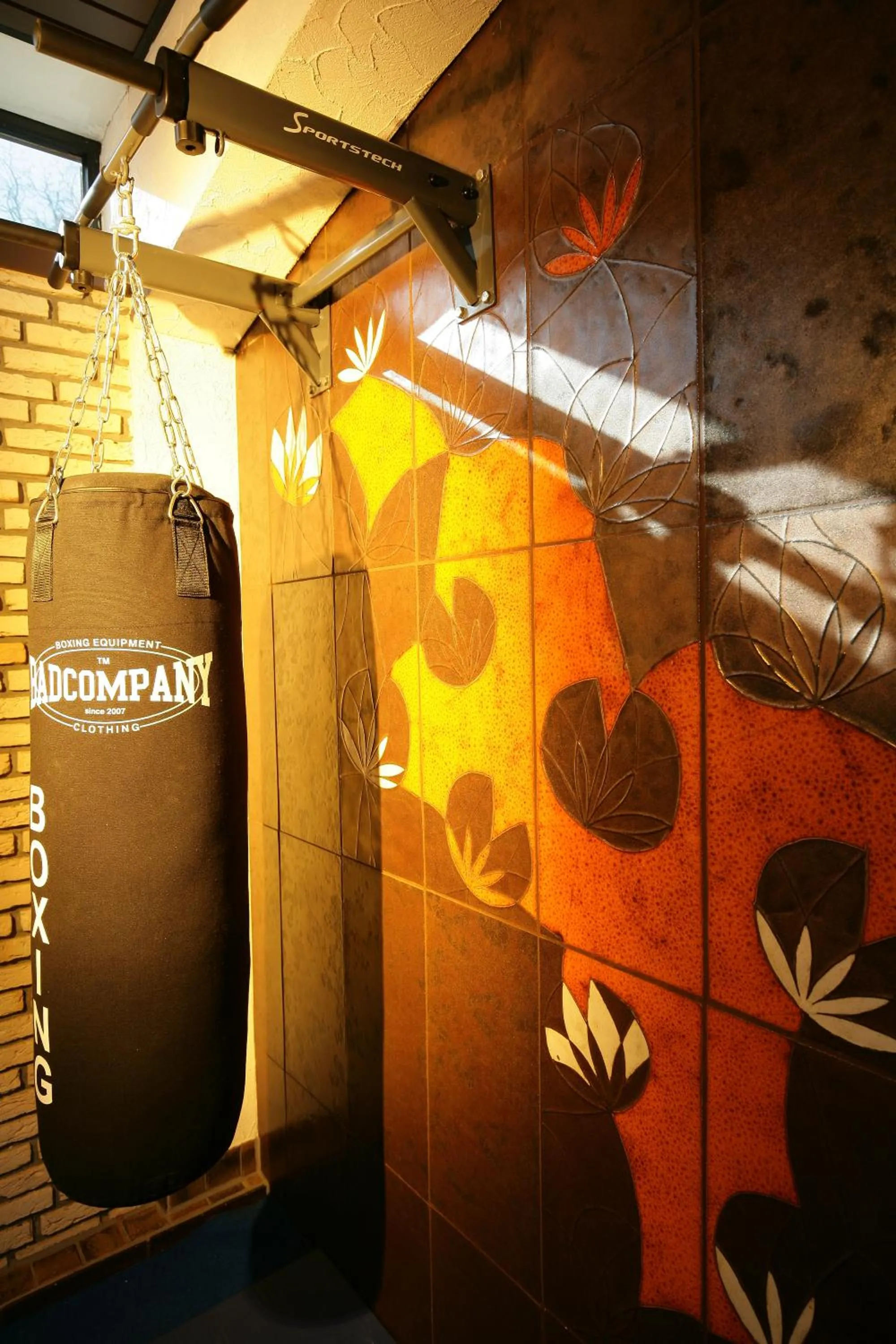 Fitness centre/facilities in Hotel am Baronenwald