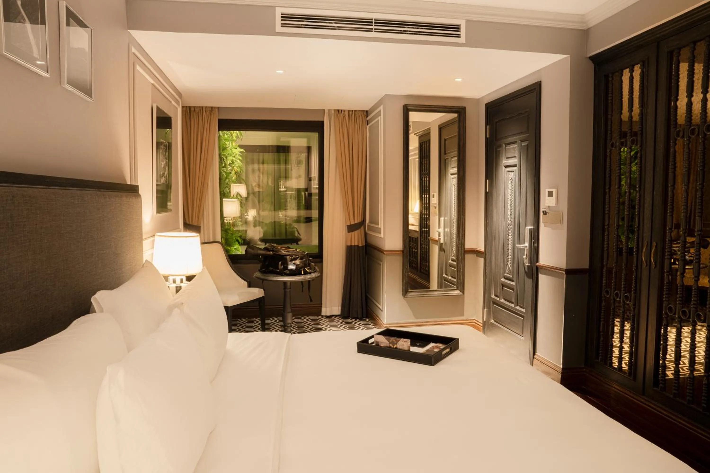 View (from property/room), Bed in La Sinfonía Citadel Hotel and Spa