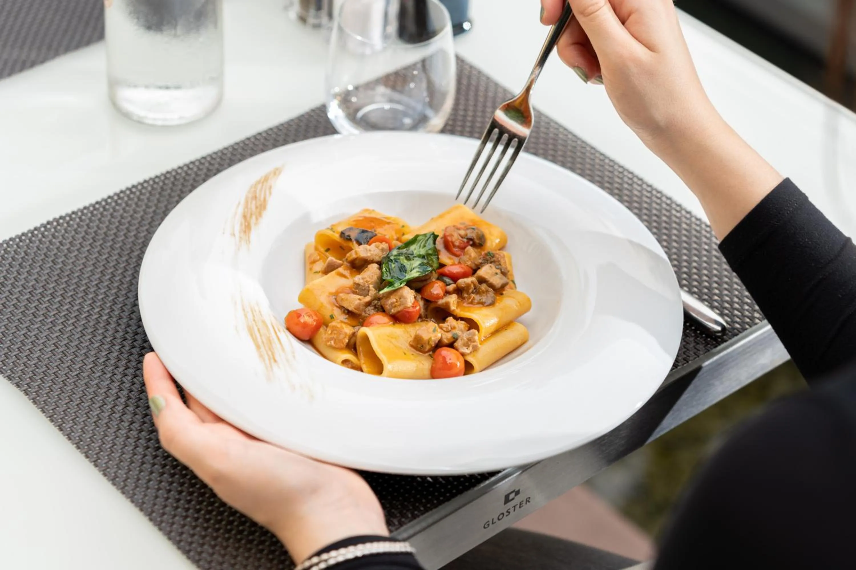 Restaurant/places to eat in Aqualux Hotel Spa Suite & Terme