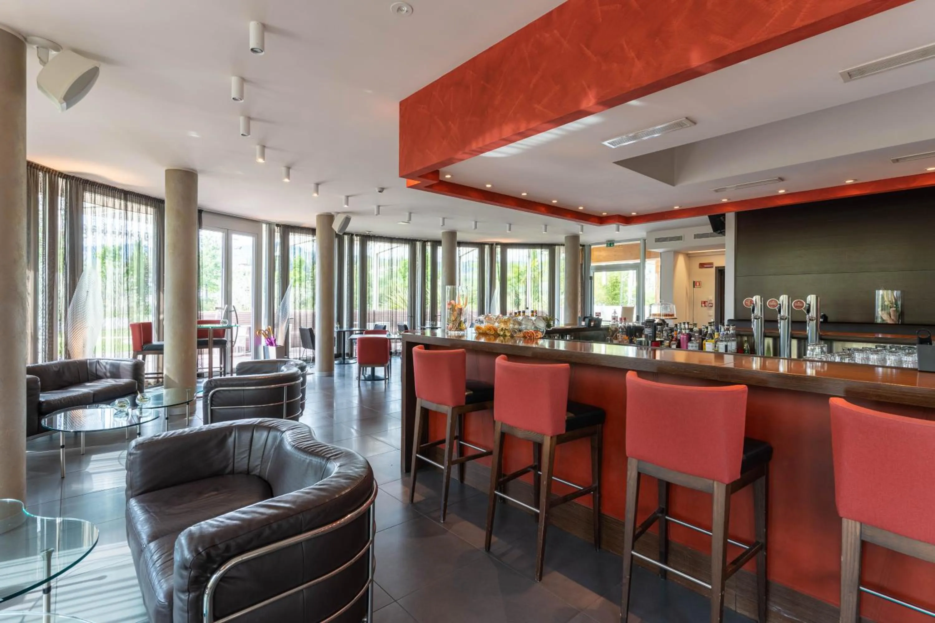 Lounge or bar in Aqualux Hotel Spa Suite & Terme