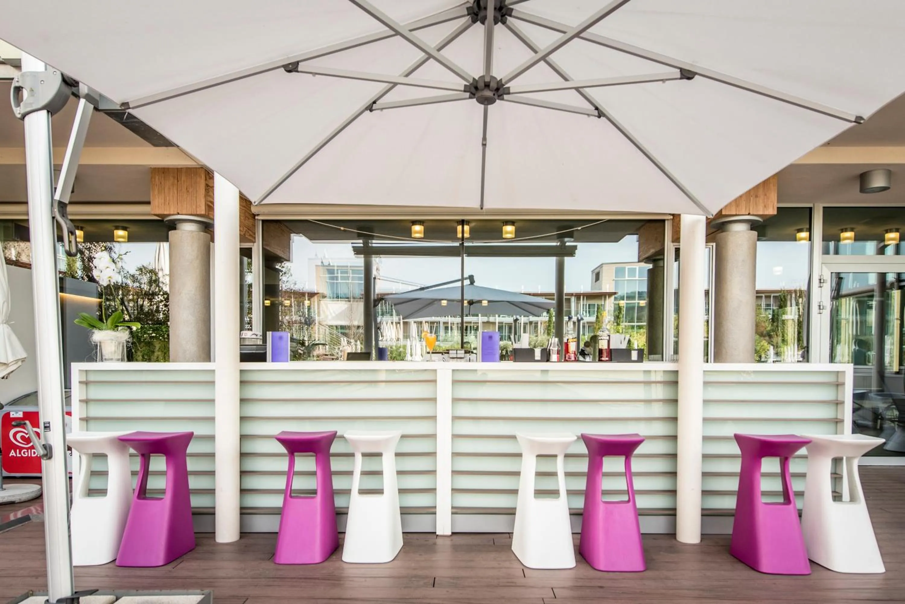 Lounge or bar in Aqualux Hotel Spa Suite & Terme