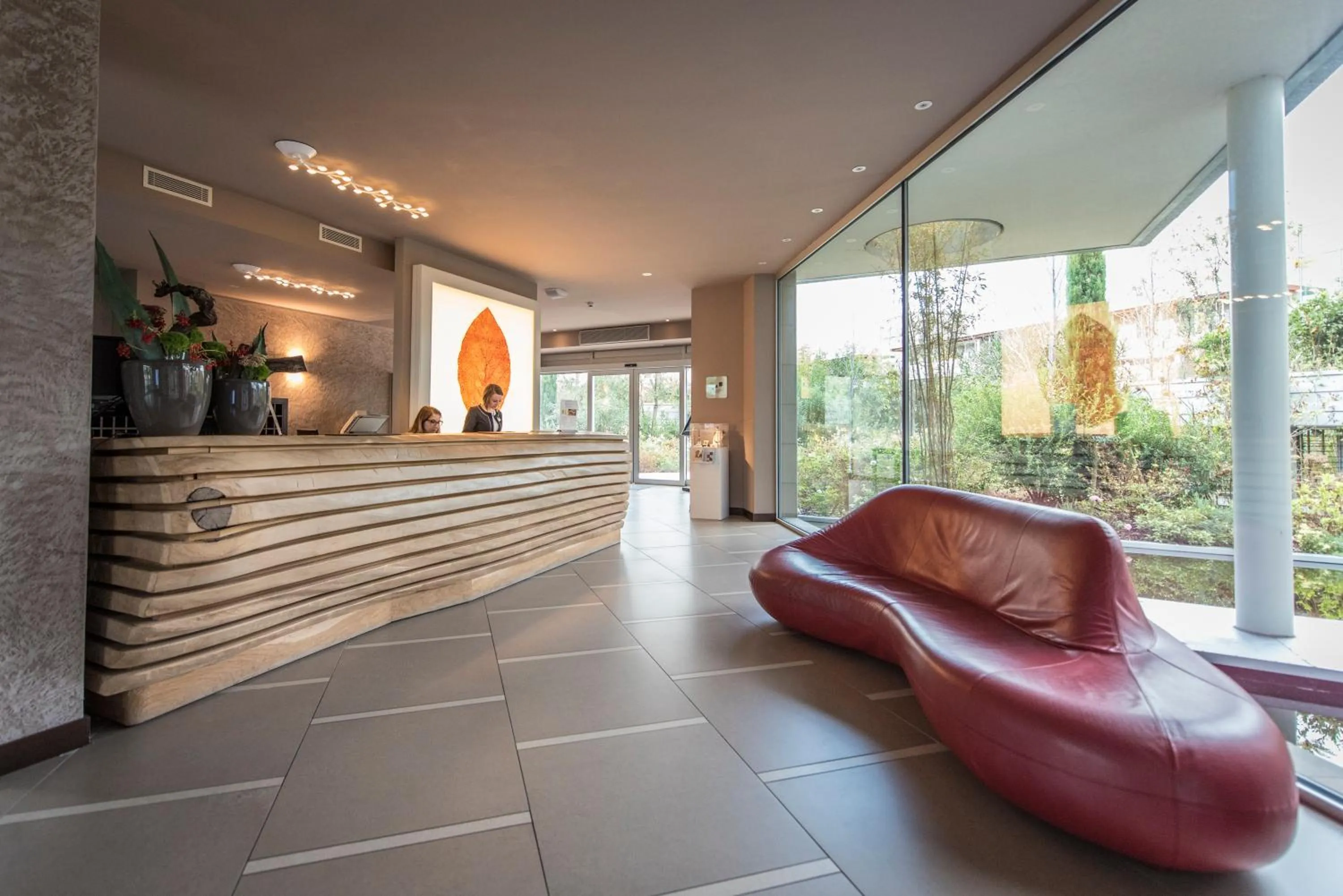 Lobby or reception in Aqualux Hotel Spa Suite & Terme