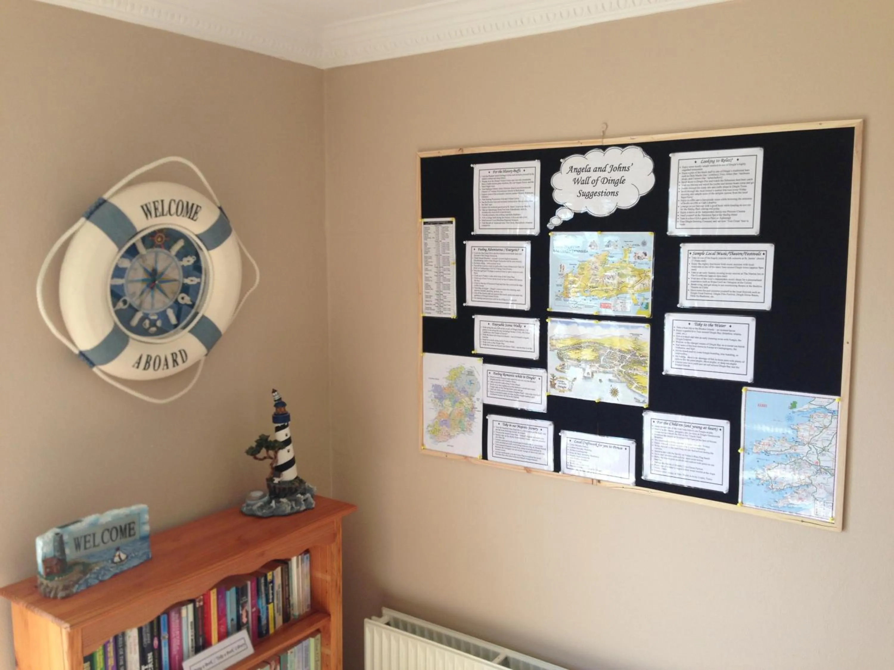 Living room in Cill Bhreac House B&B
