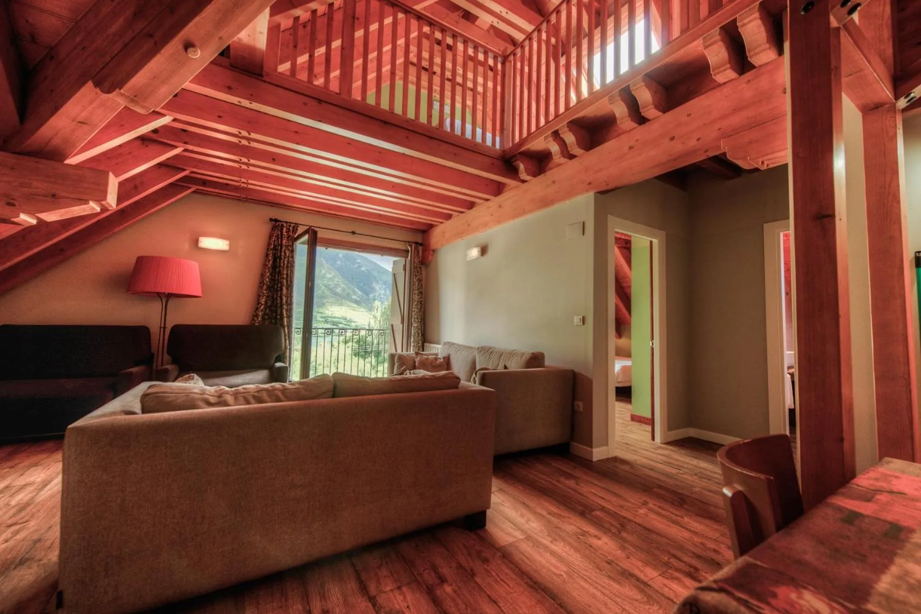 Living room in Apartahotel Tres Quiñones