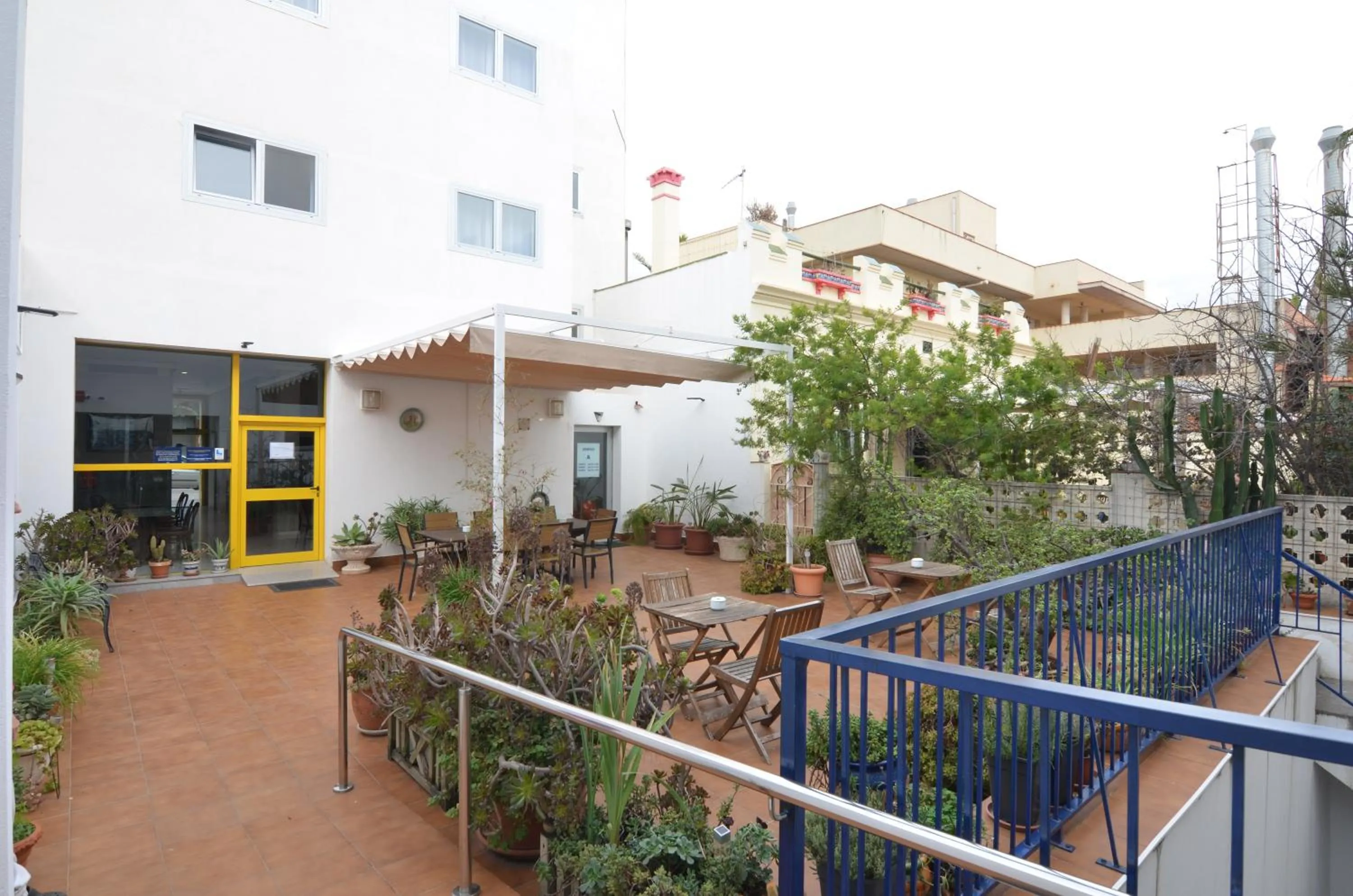 Patio in Hotel Blauet by Bossh! Hotels