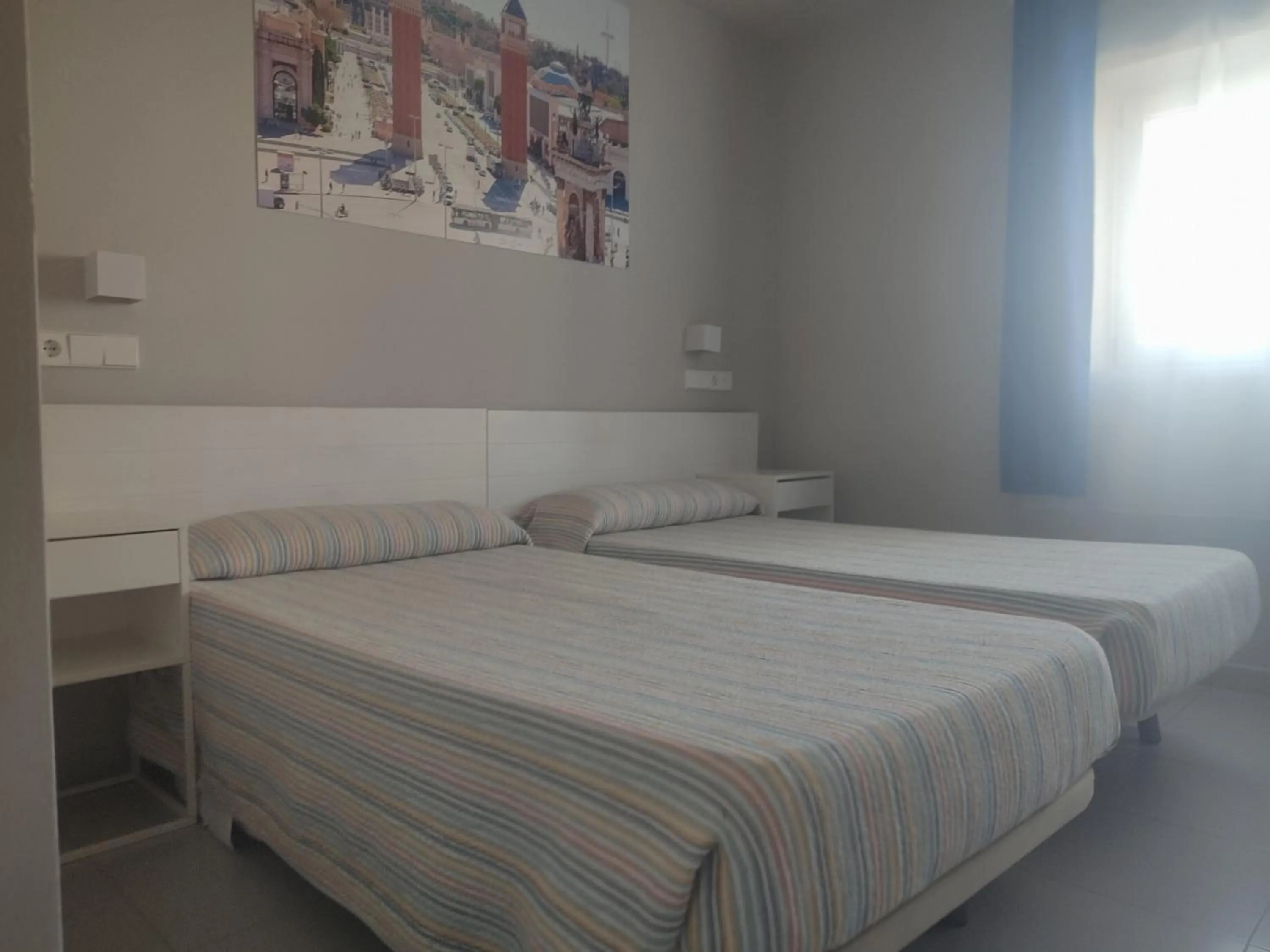 Bed in Hotel Blauet by Bossh! Hotels