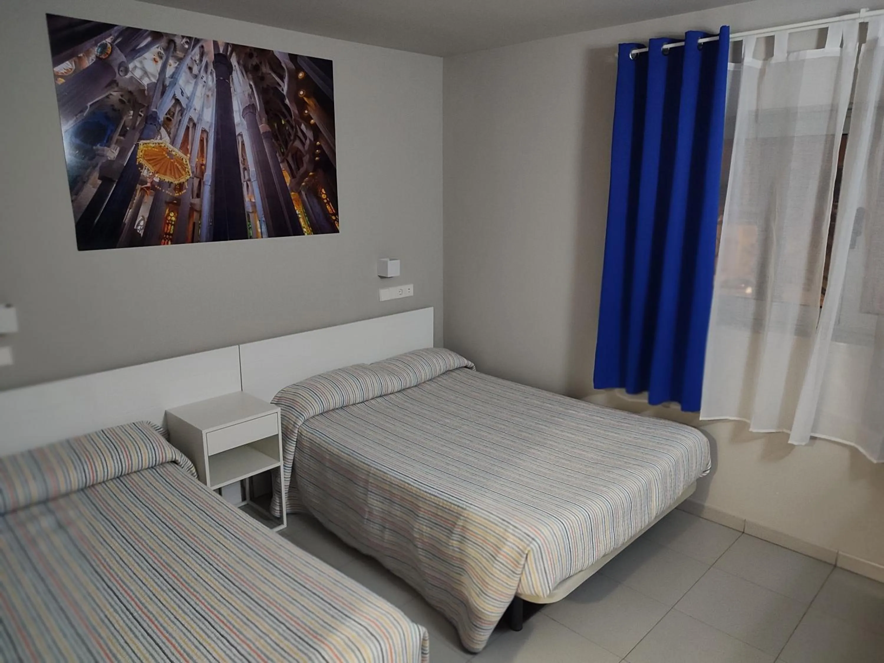 Bed in Hotel Blauet by Bossh! Hotels