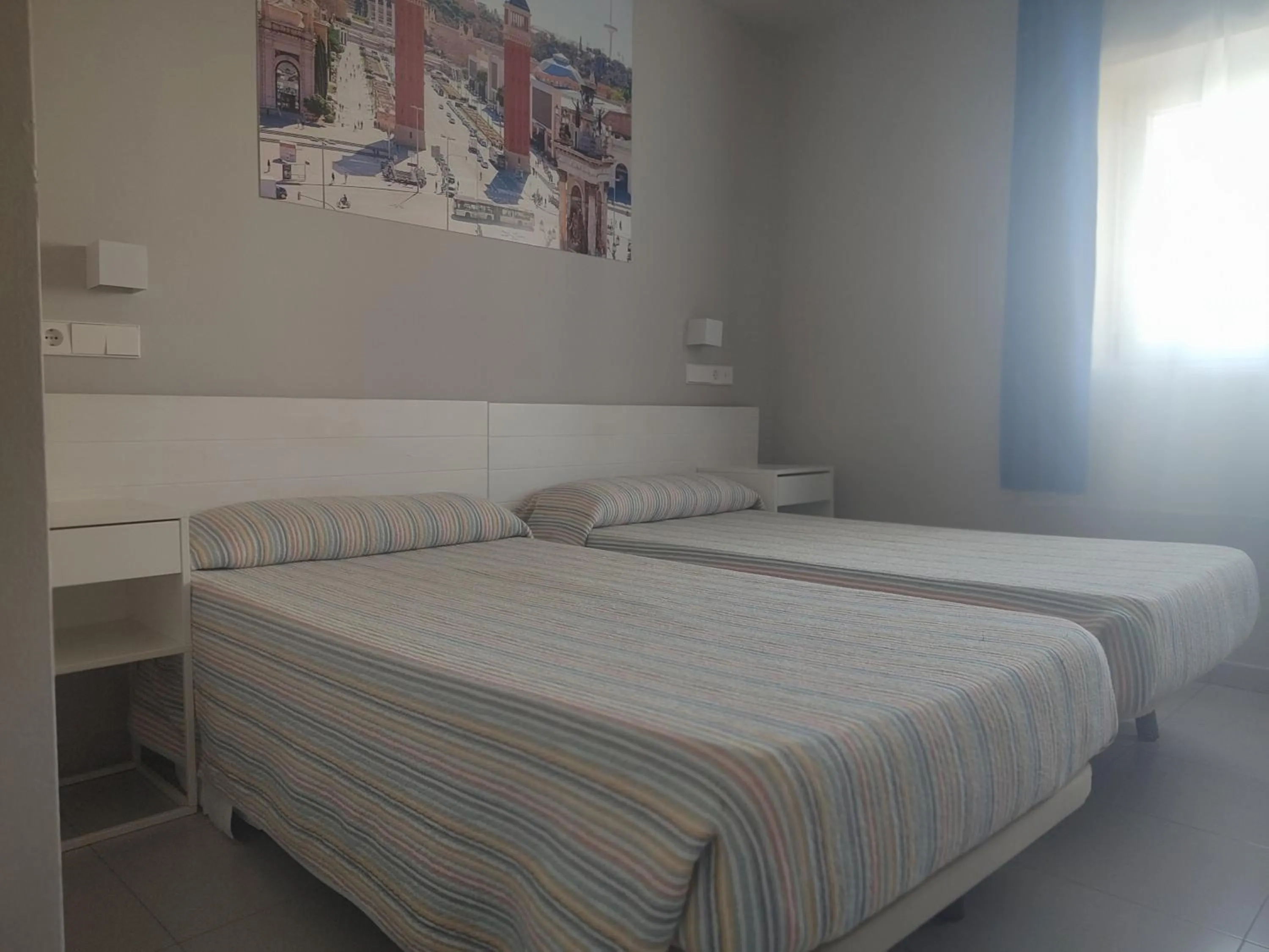 Bed in Hotel Blauet by Bossh! Hotels