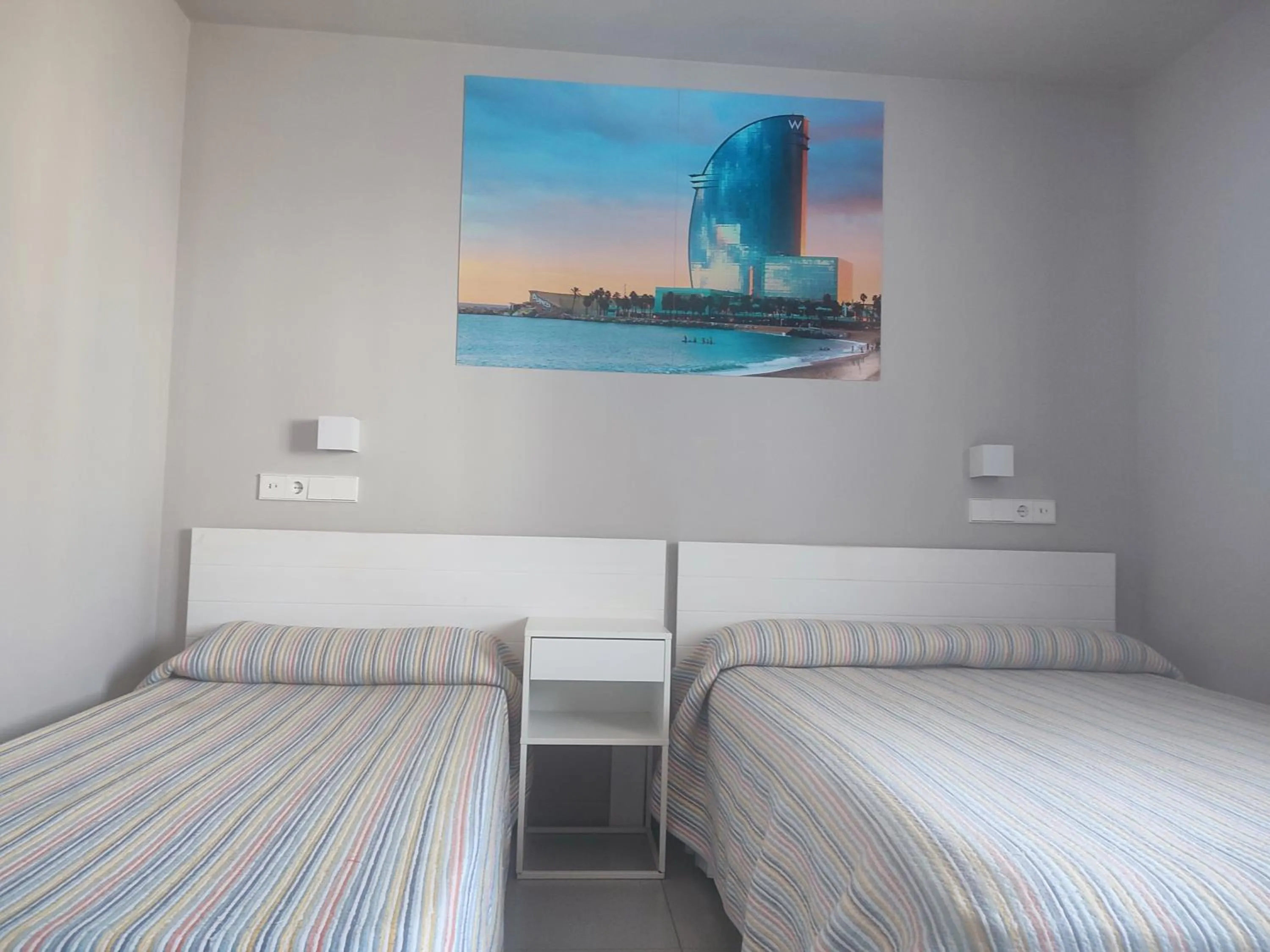 Bed in Hotel Blauet by Bossh! Hotels