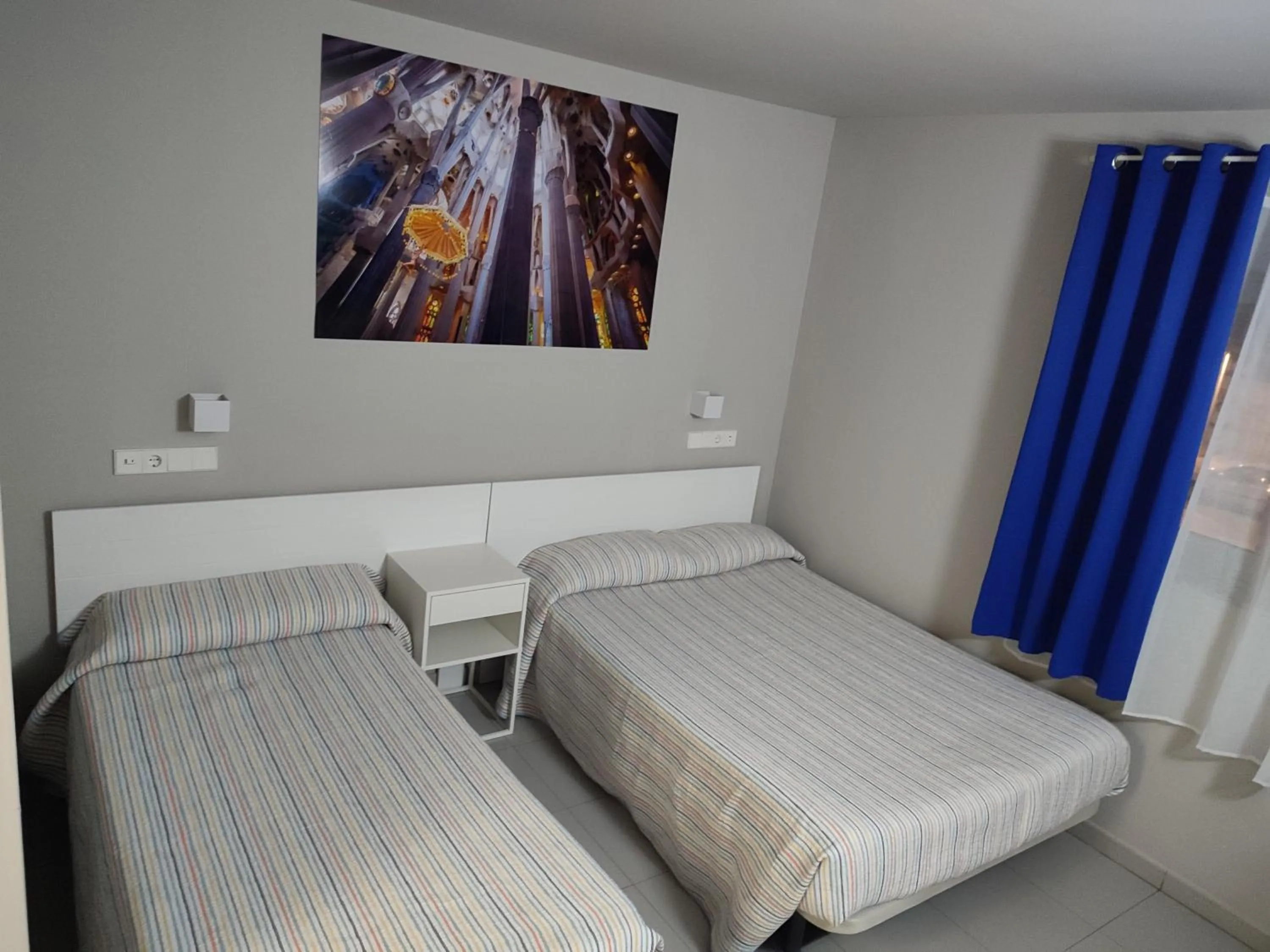 Bed in Hotel Blauet by Bossh! Hotels