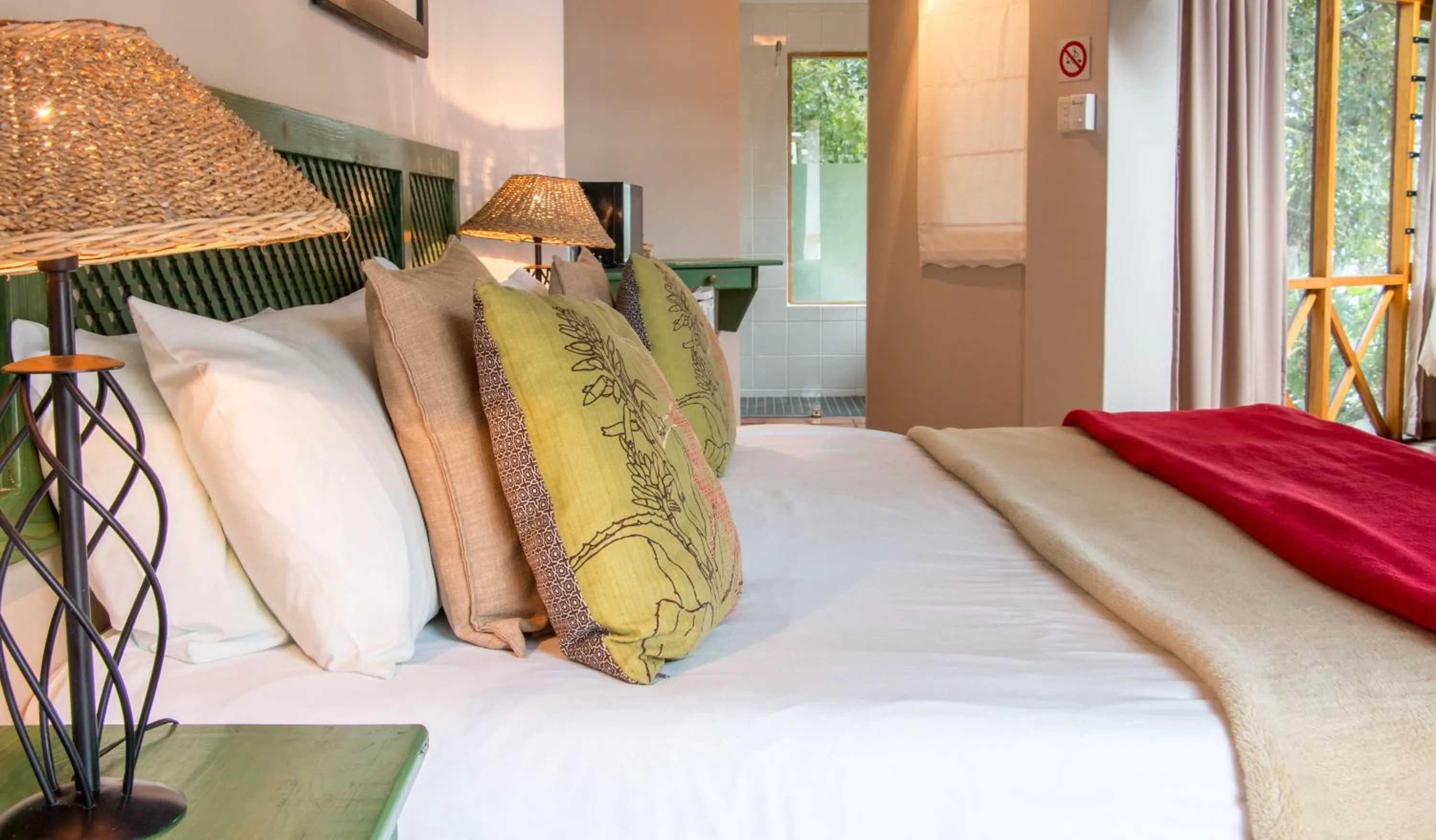 Bed in Hallack Manor