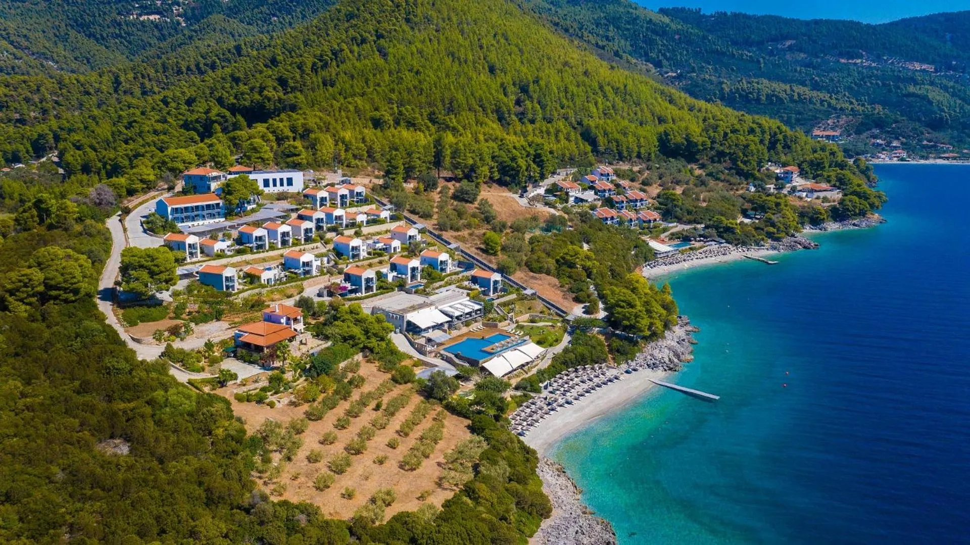 Bird's eye view in Adrina Resort & Spa