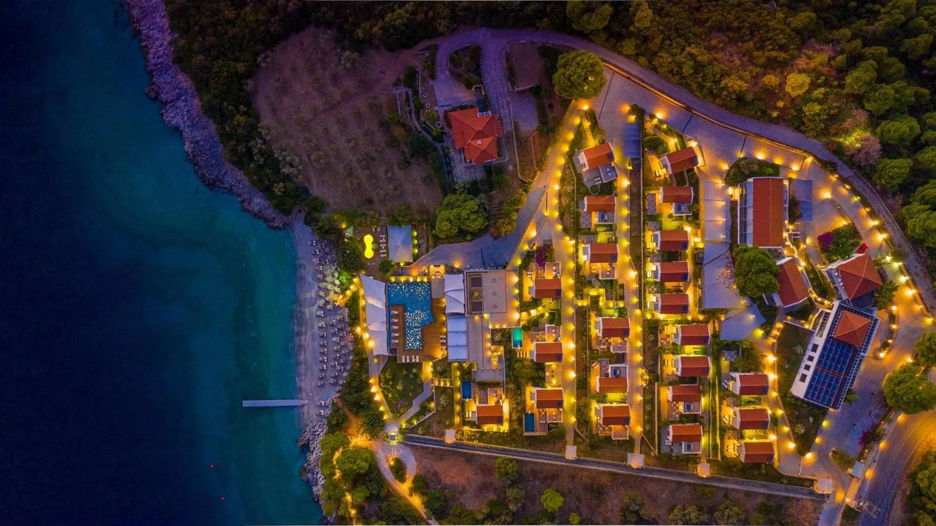 Bird's eye view in Adrina Resort & Spa