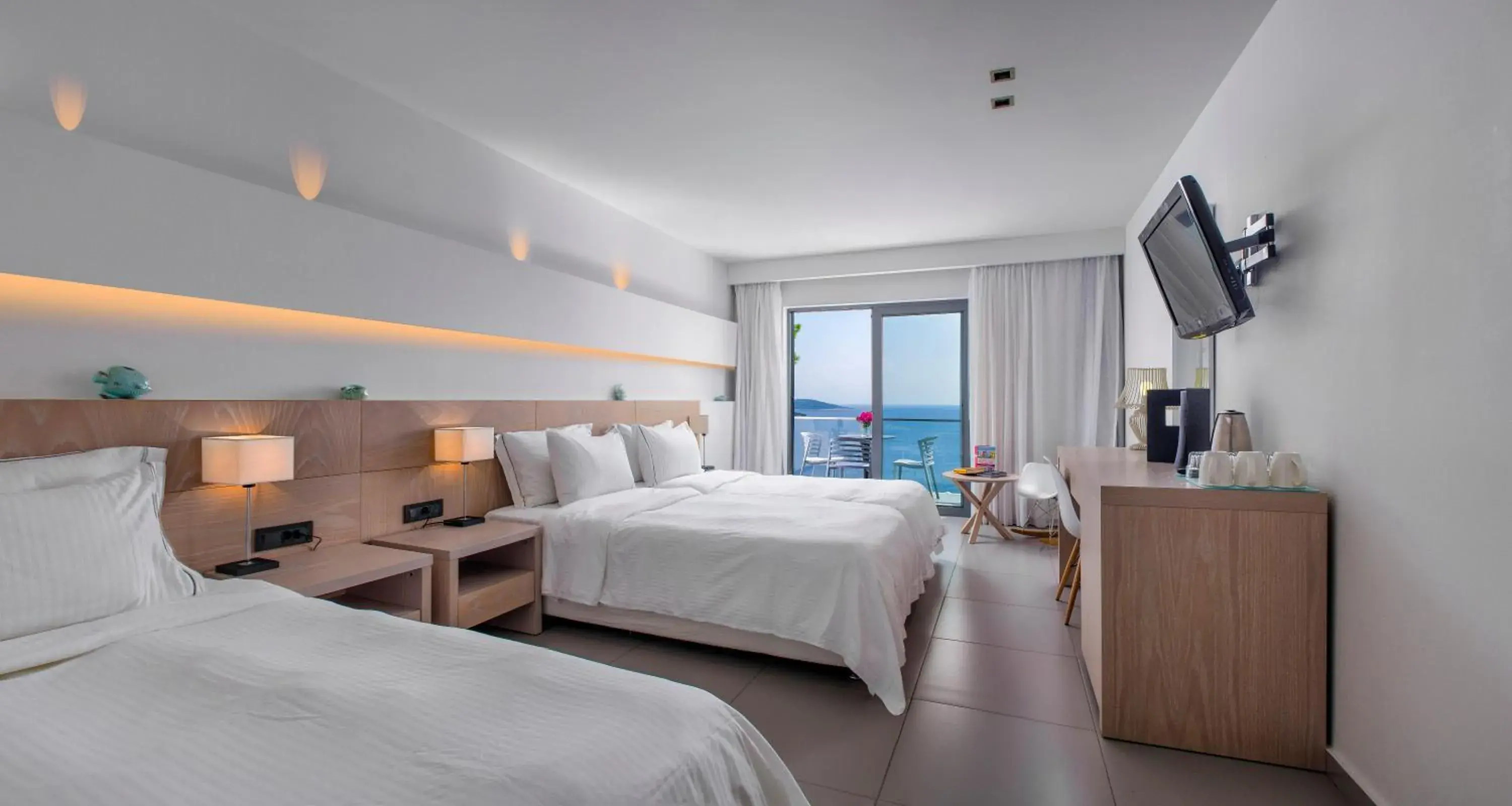 Triple Room with Sea View - Ground Floor in Adrina Resort & Spa Triple Room with Sea View - Ground Floor in Adrina Resort & Spa