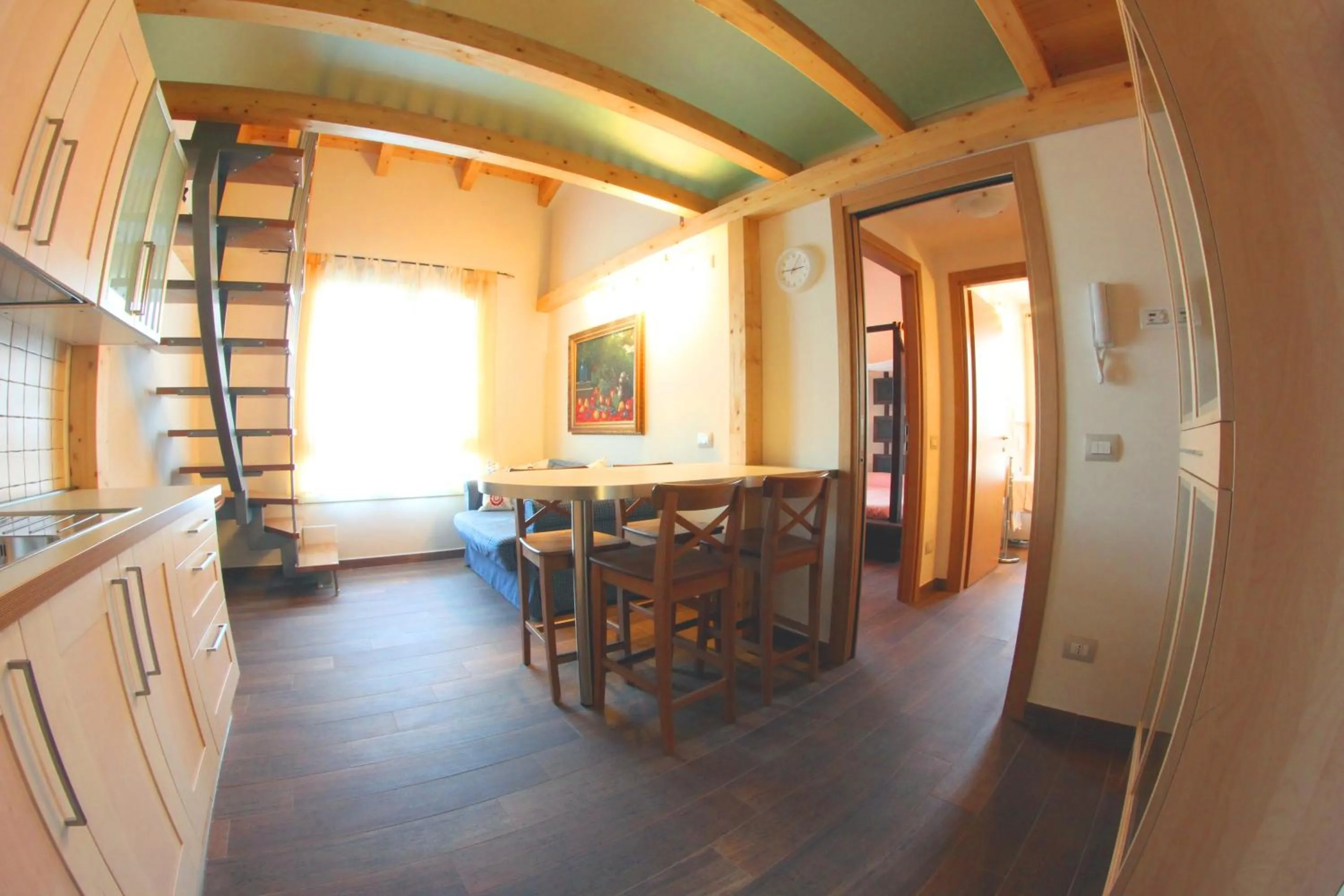 Kitchen or kitchenette in Bombyx Inn