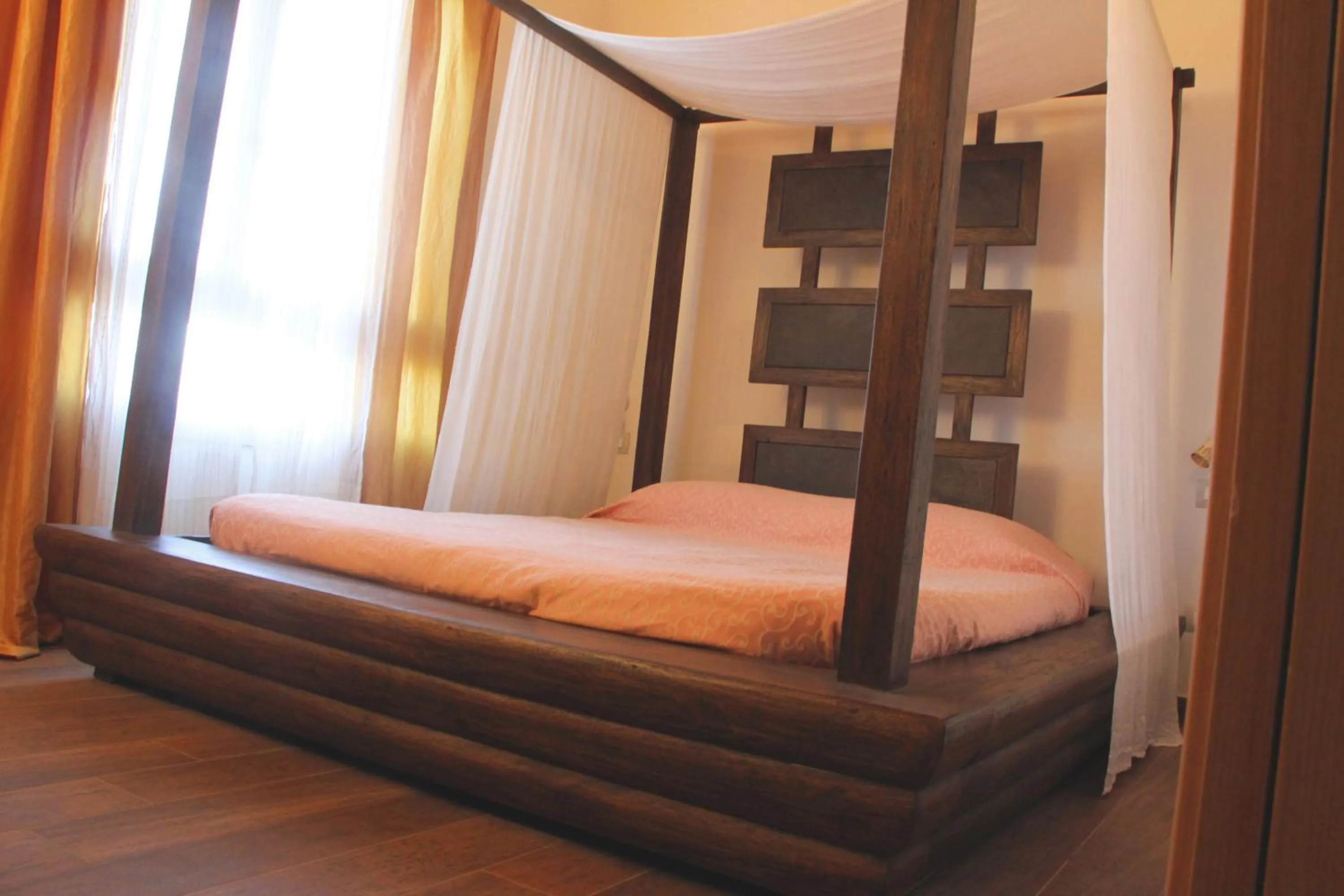 Bed in Bombyx Inn