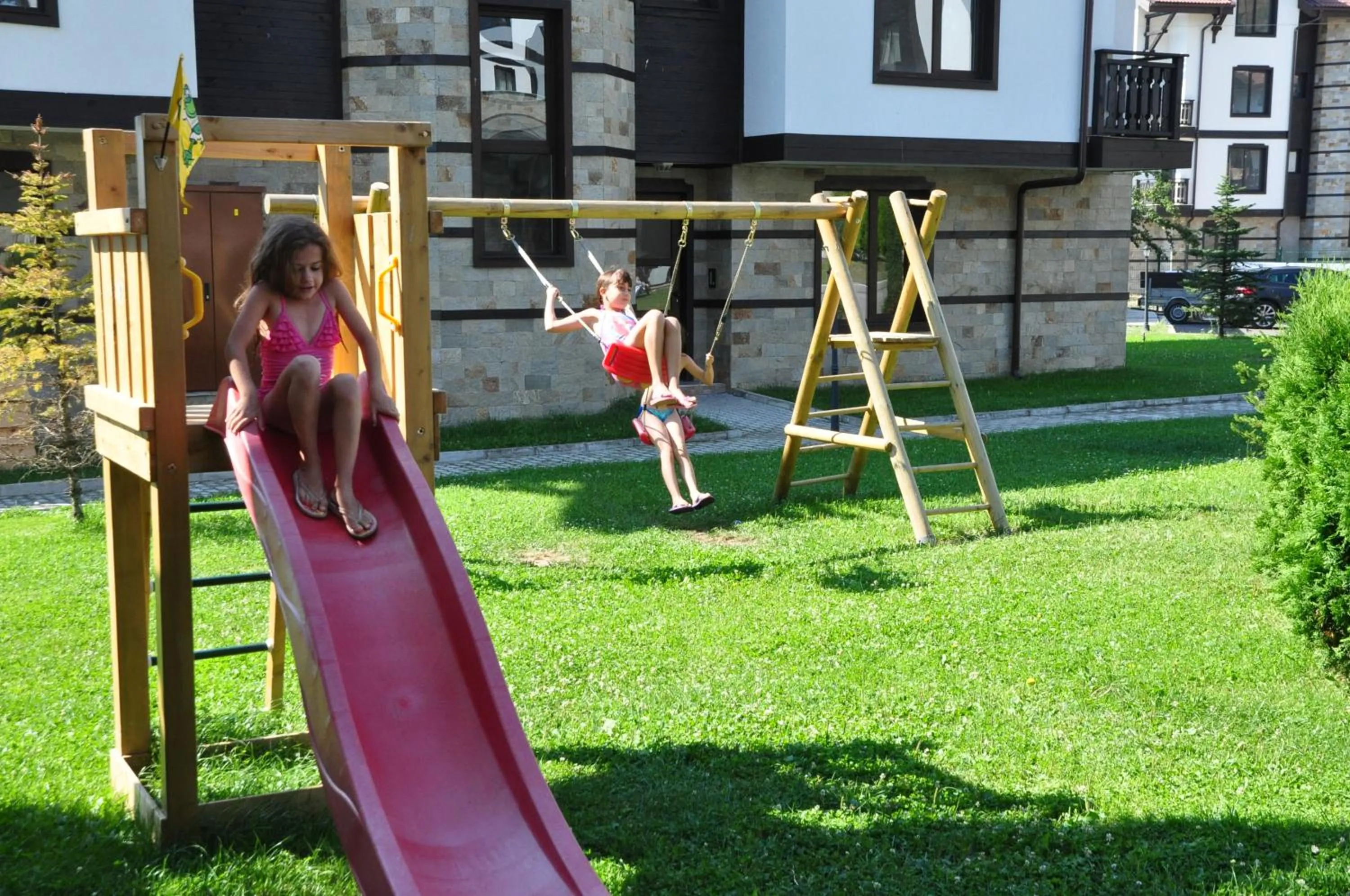 Children play ground in 3 Mountains Hotel