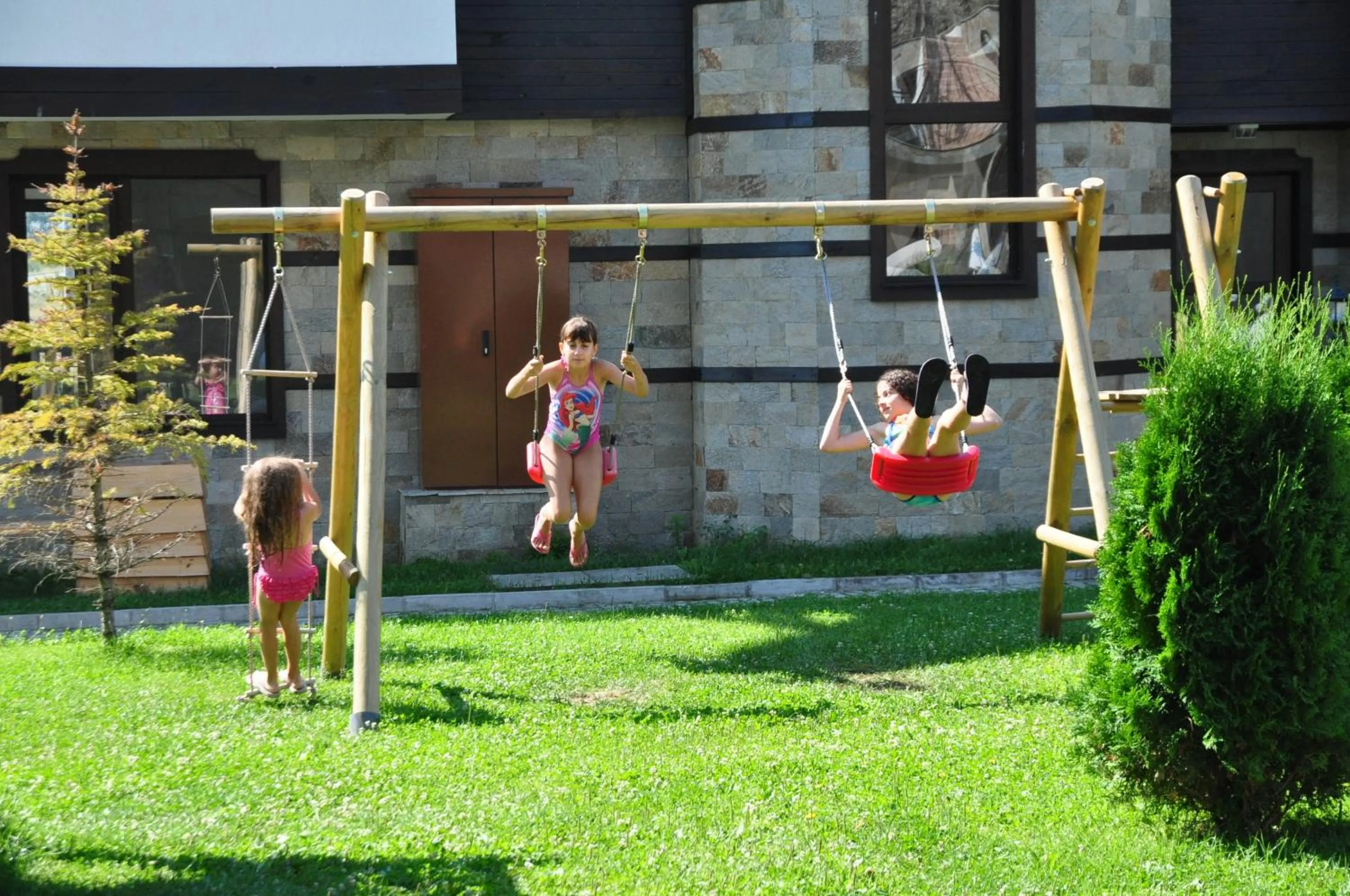 Children play ground in 3 Mountains Hotel