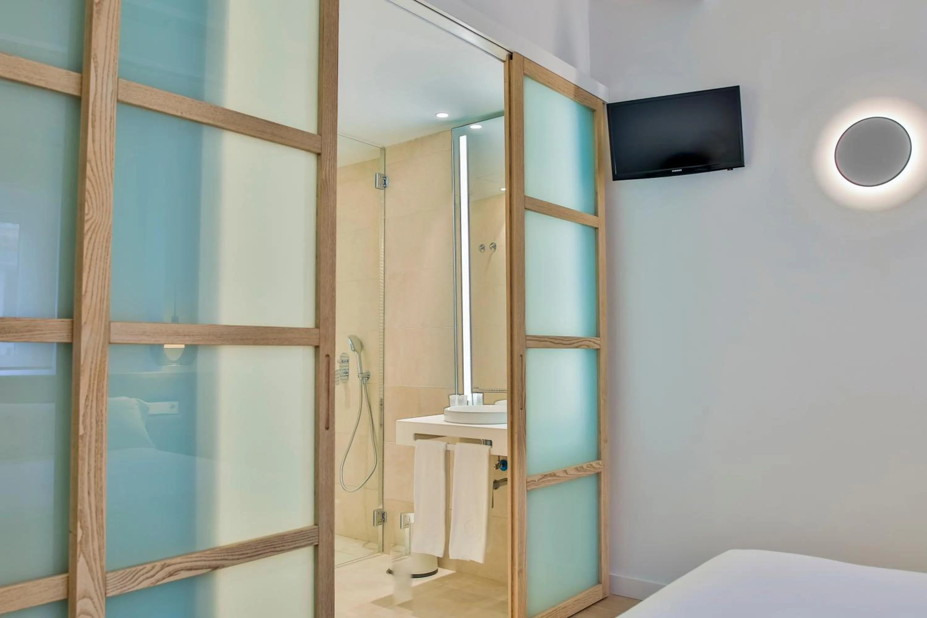 Shower in Apartamentos 525