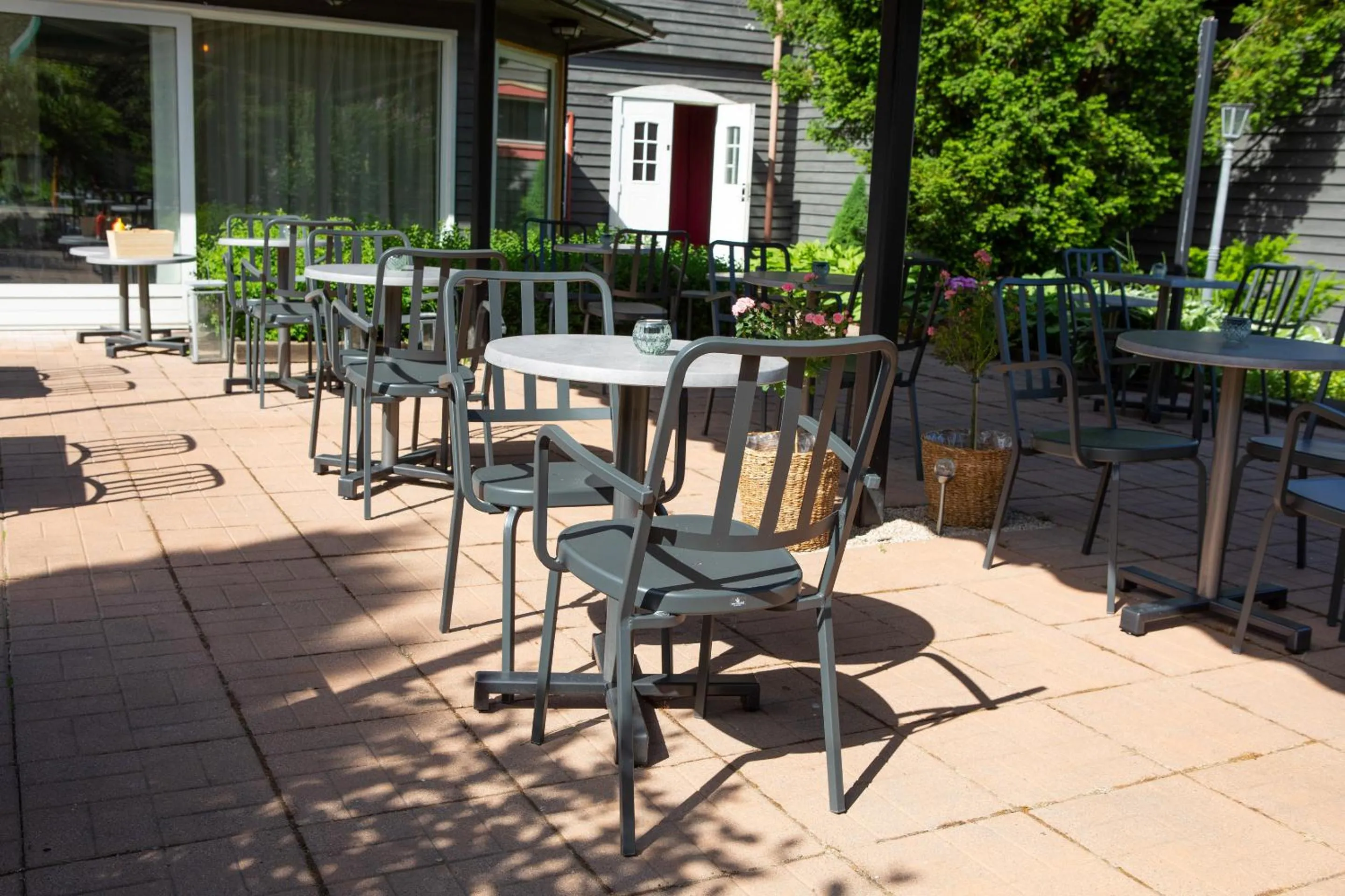 Patio in Gylle Hotell & Restaurang Brödernas