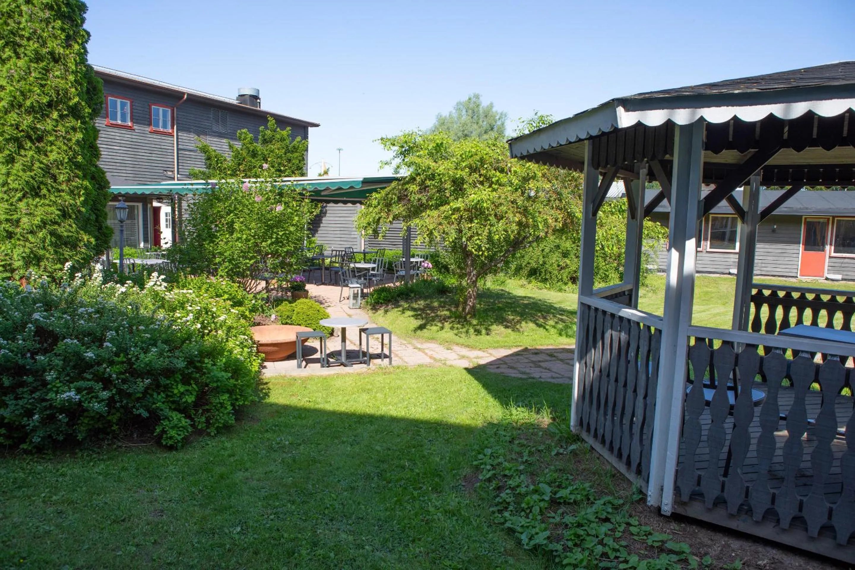 Garden in Gylle Hotell & Restaurang Brödernas