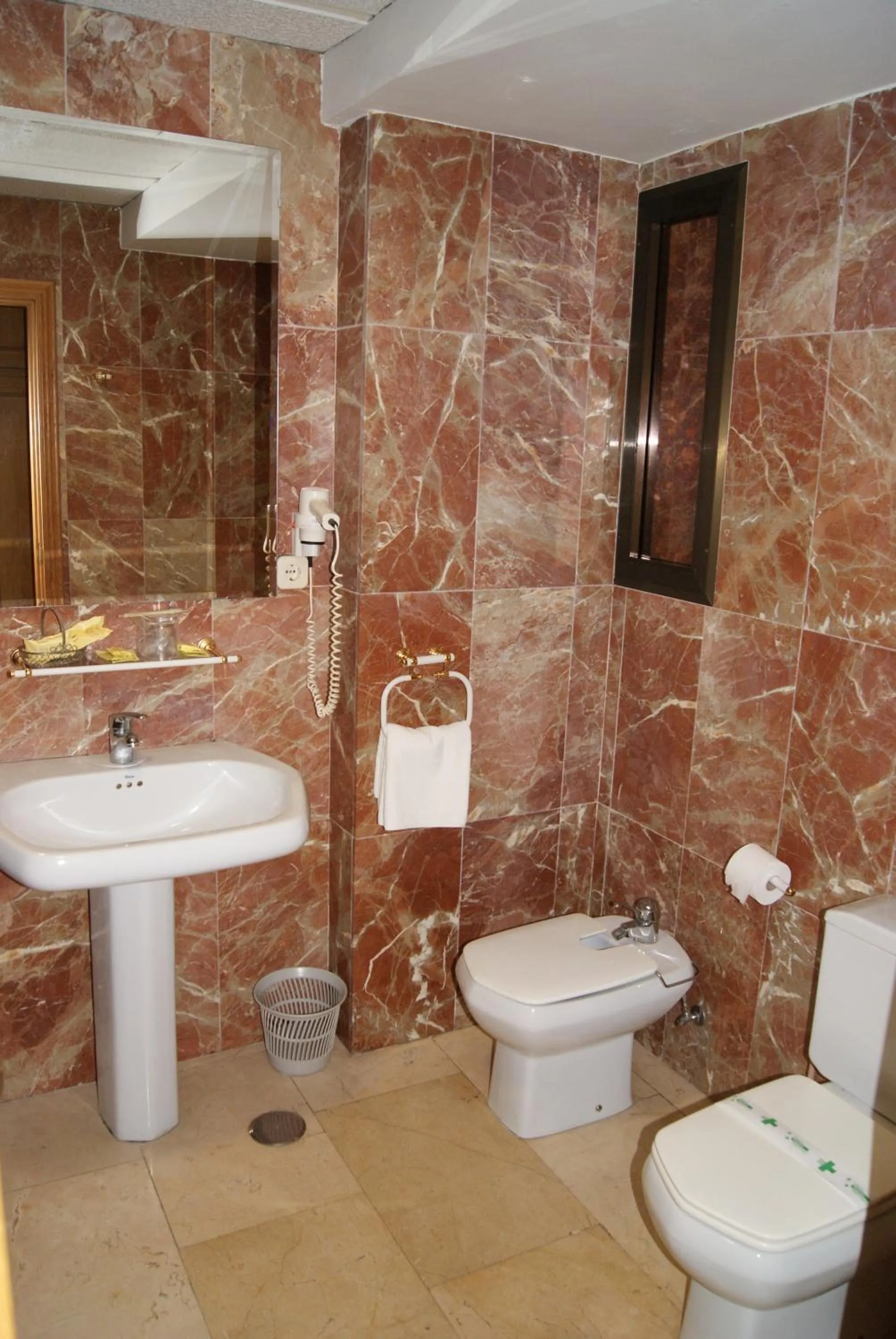 Toilet in Hotel Reina Victoria