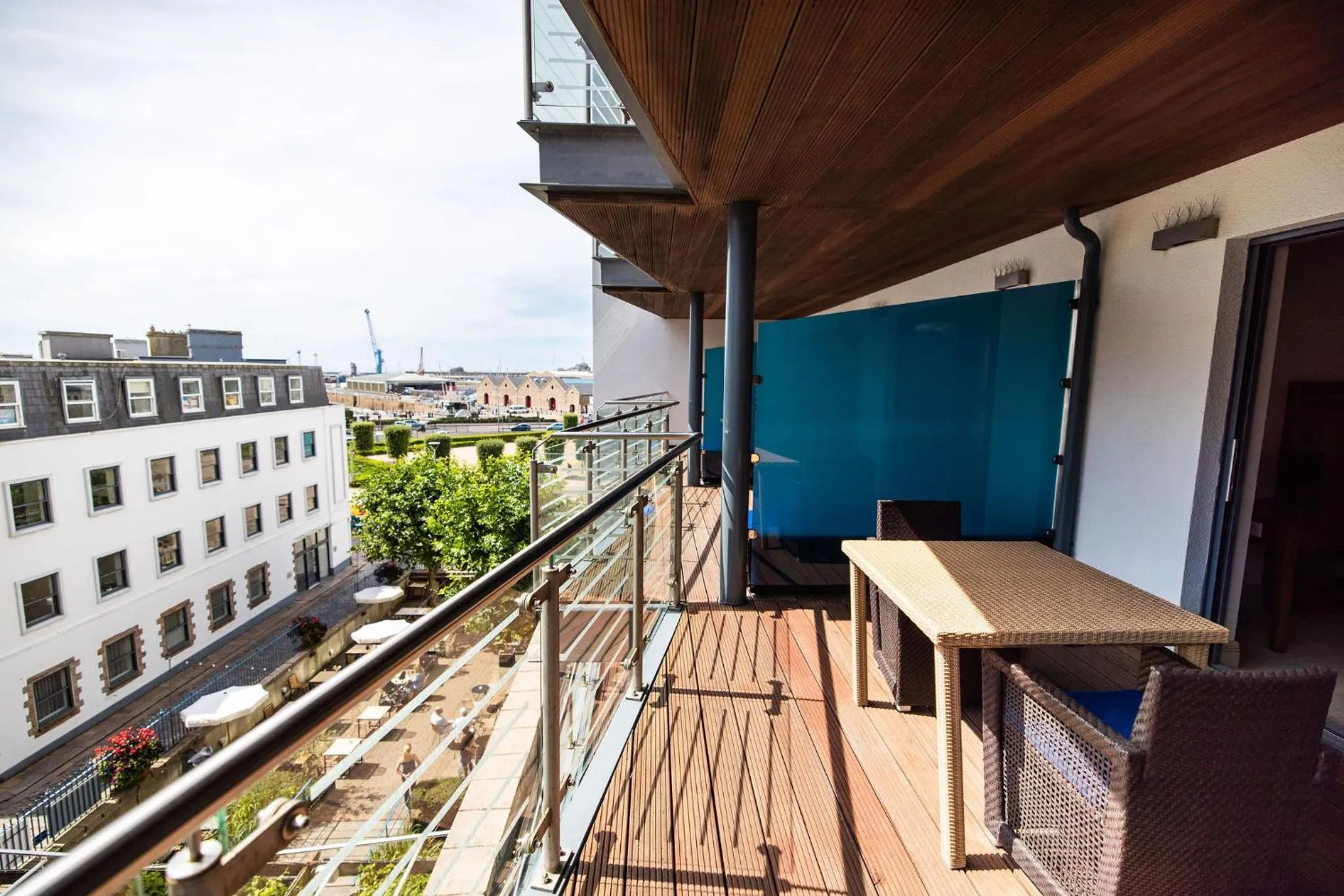 Balcony/Terrace in The Royal Yacht