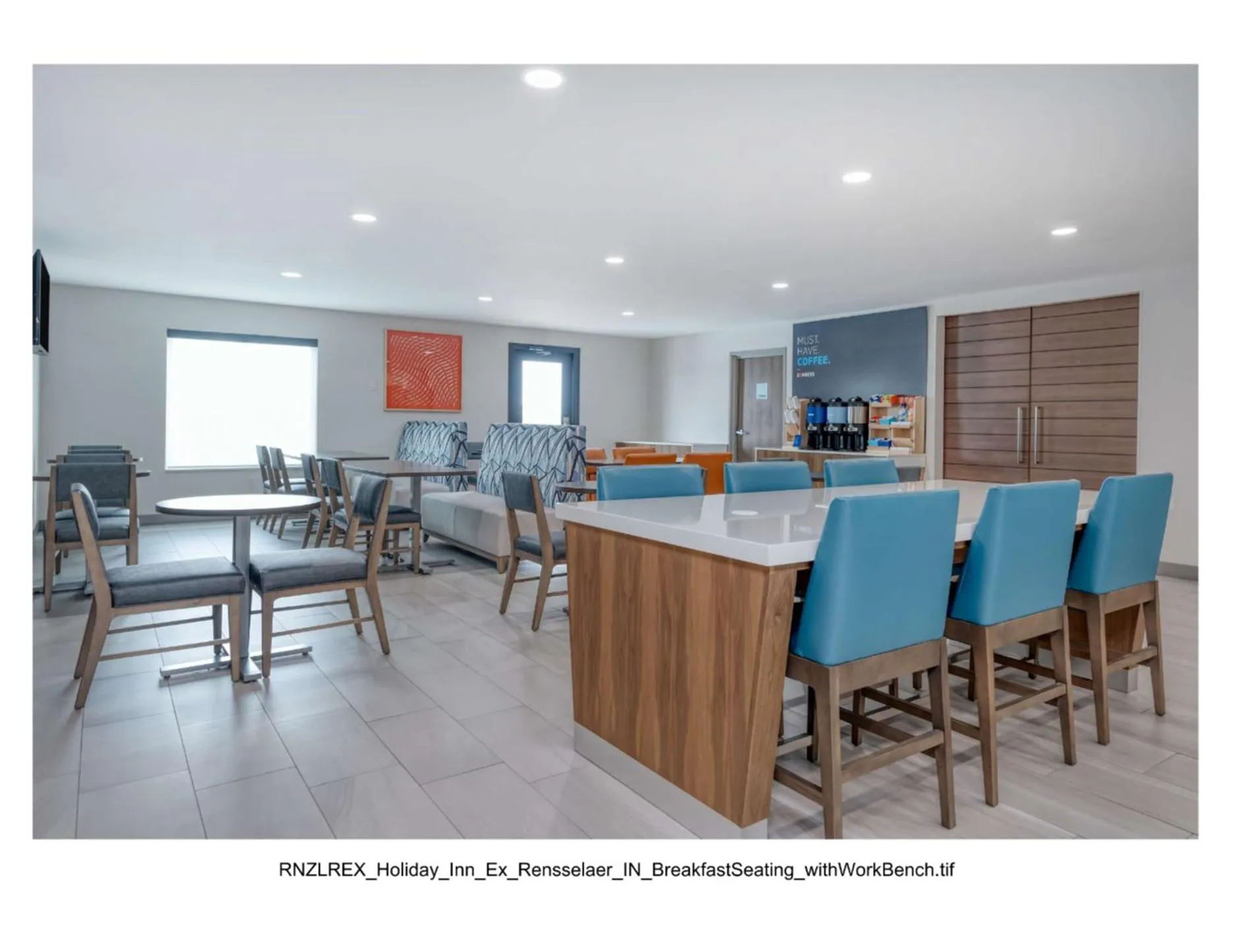 Dining area in Holiday Inn Express - Rensselaer by IHG