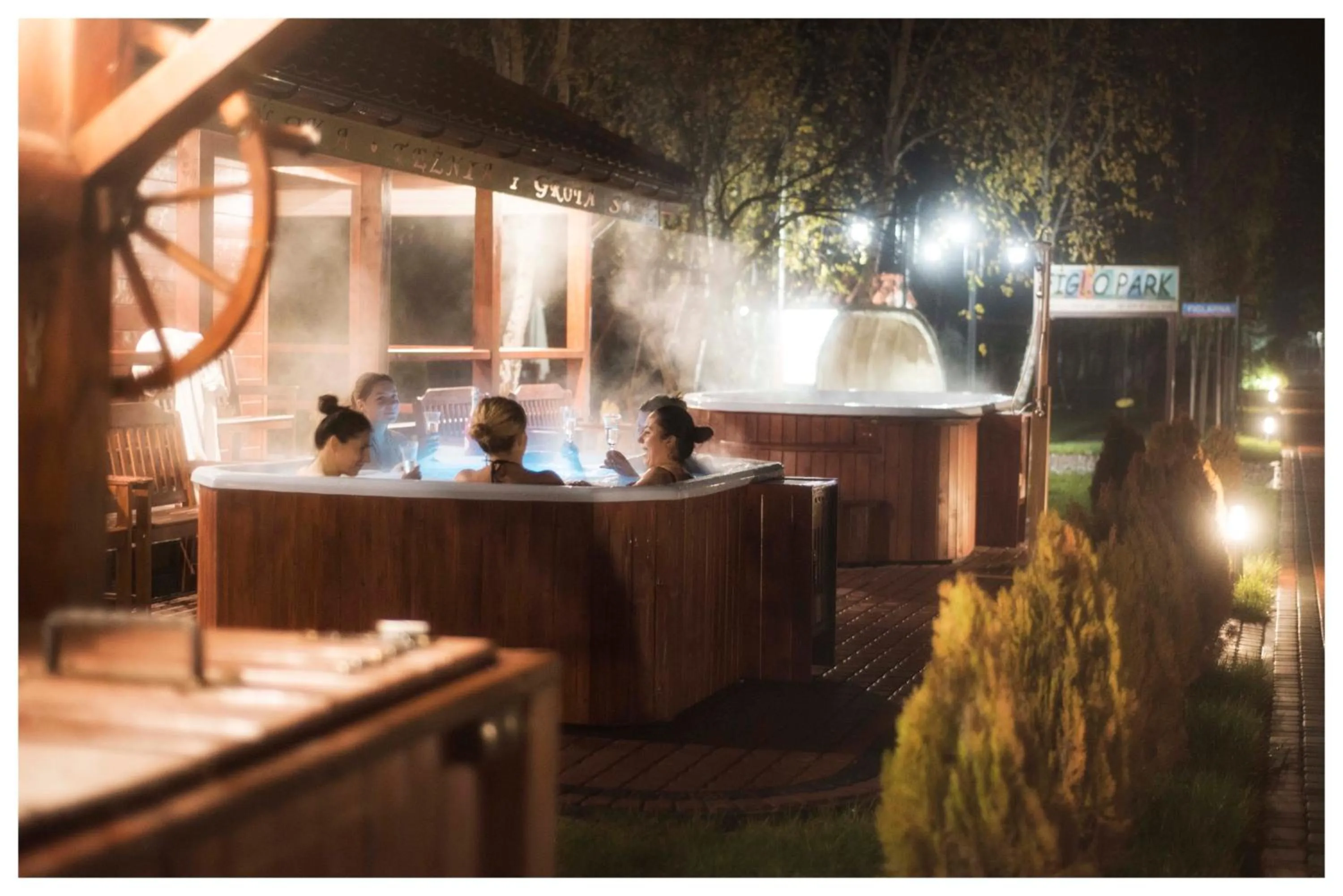 Swimming pool in Rezydencja Elżbiecin