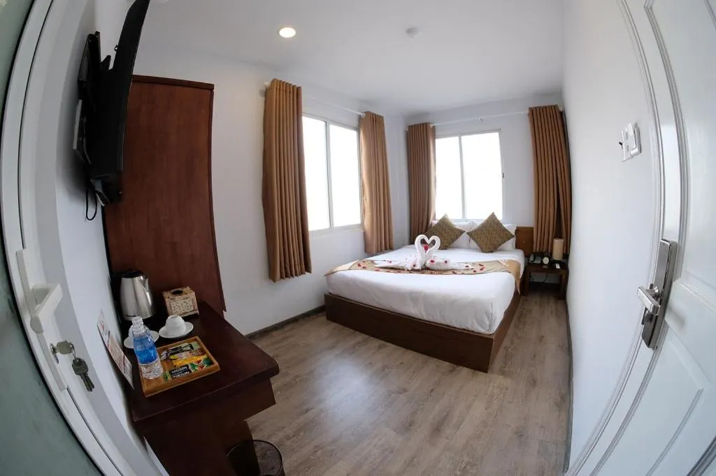 Bed in The Umi Hotel