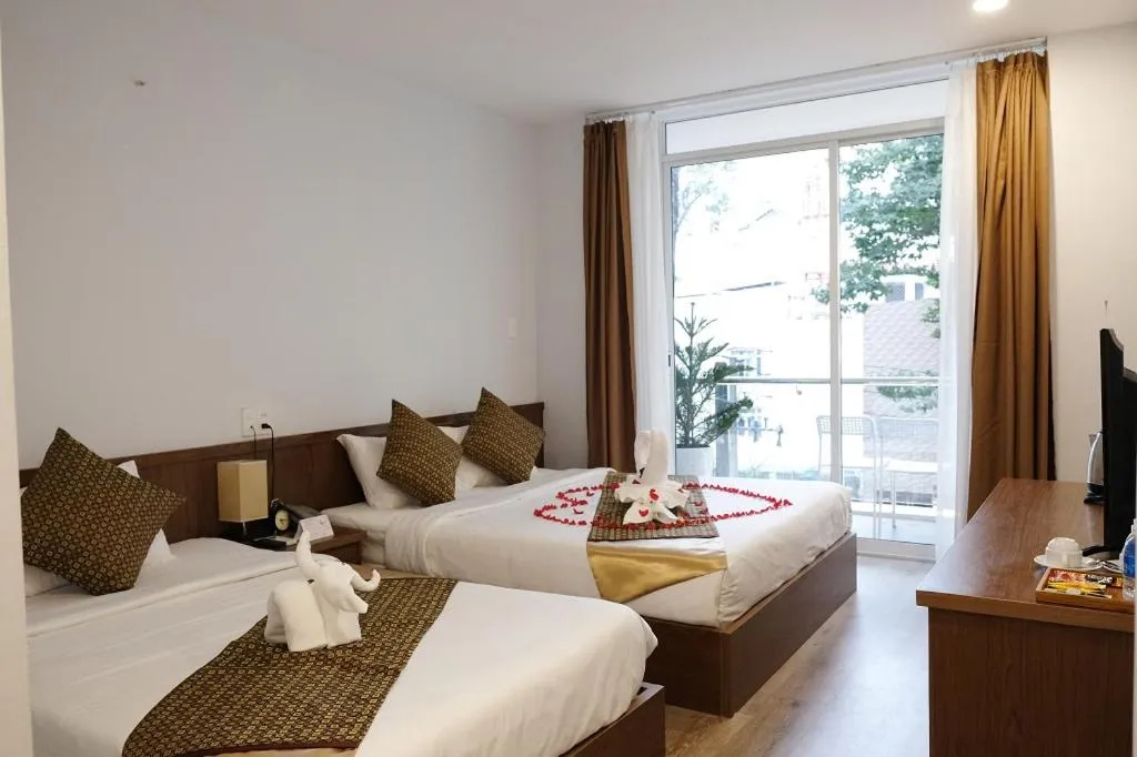 Bed in The Umi Hotel