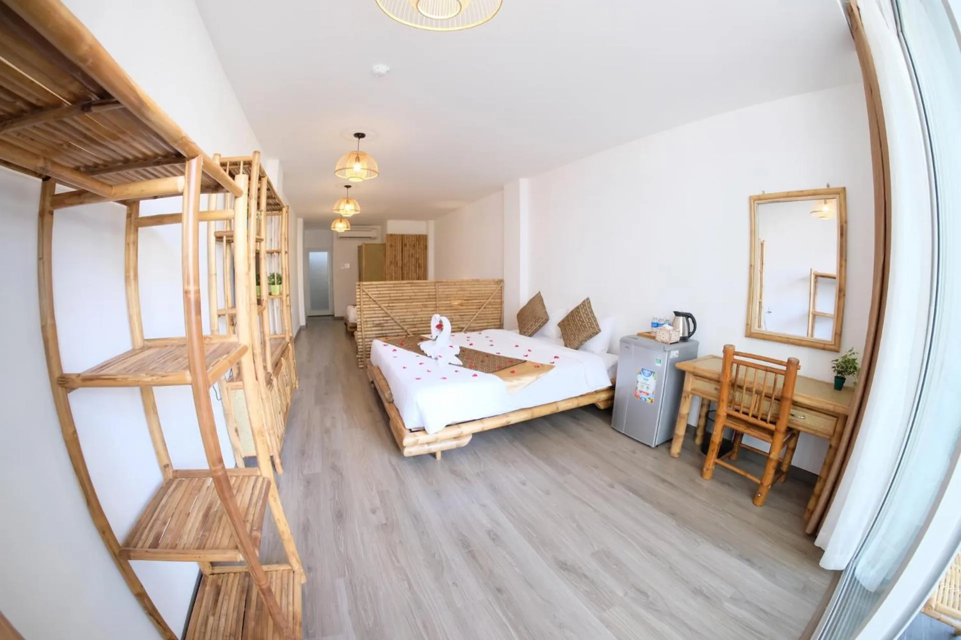 Bed in The Umi Hotel