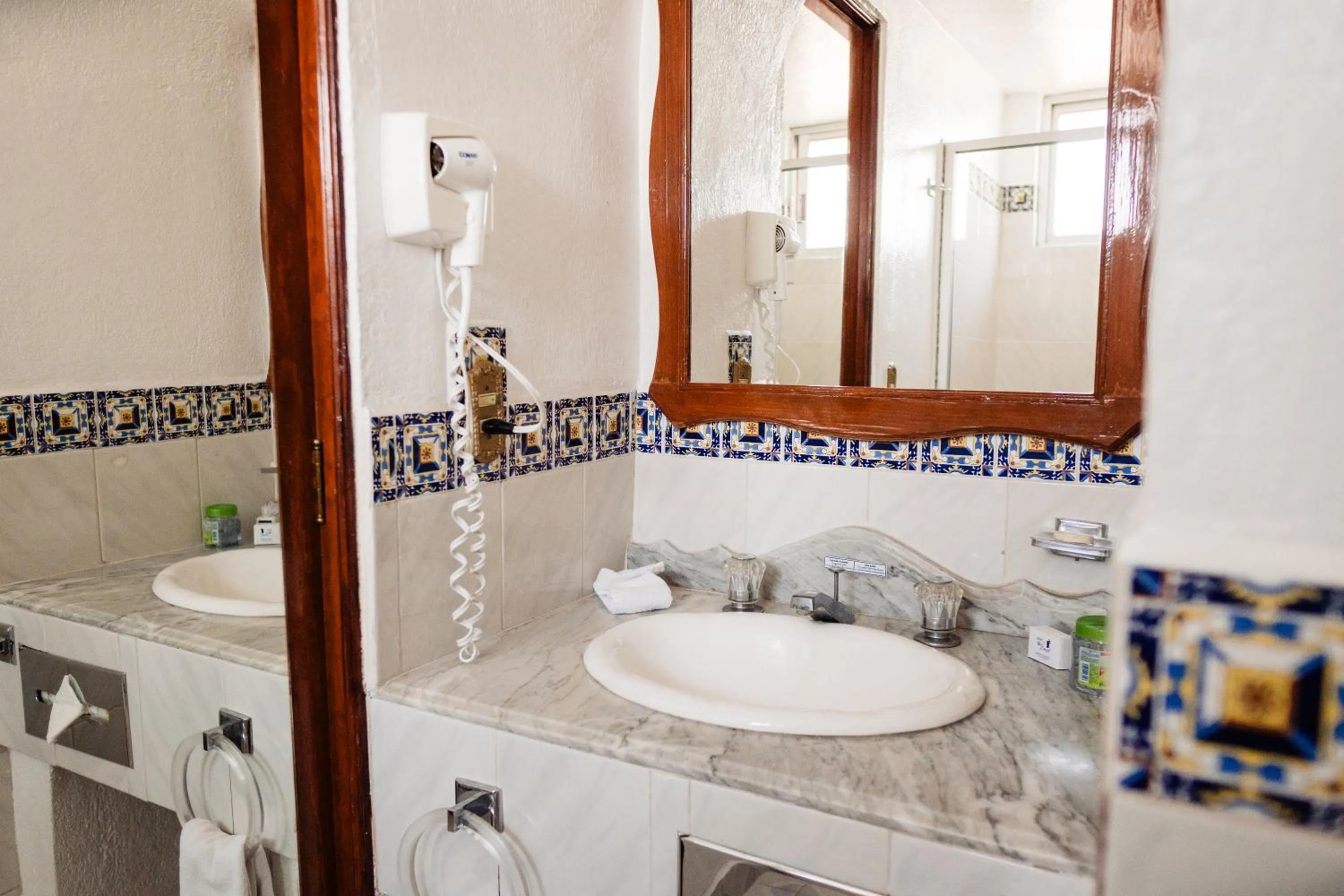 Bathroom in Hotel Del Angel, Apizaco