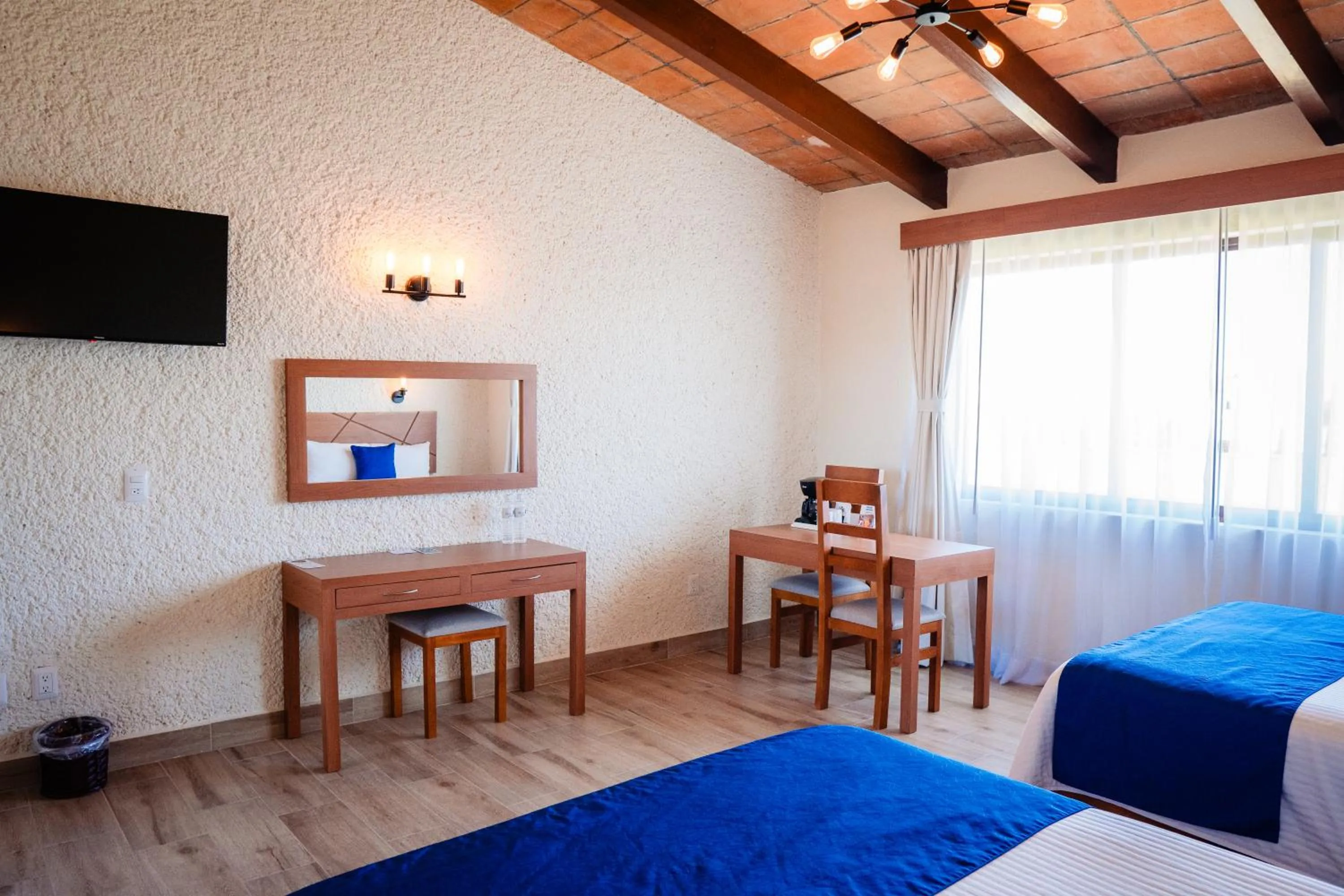 Photo of the whole room, Bed in Hotel Del Angel, Apizaco