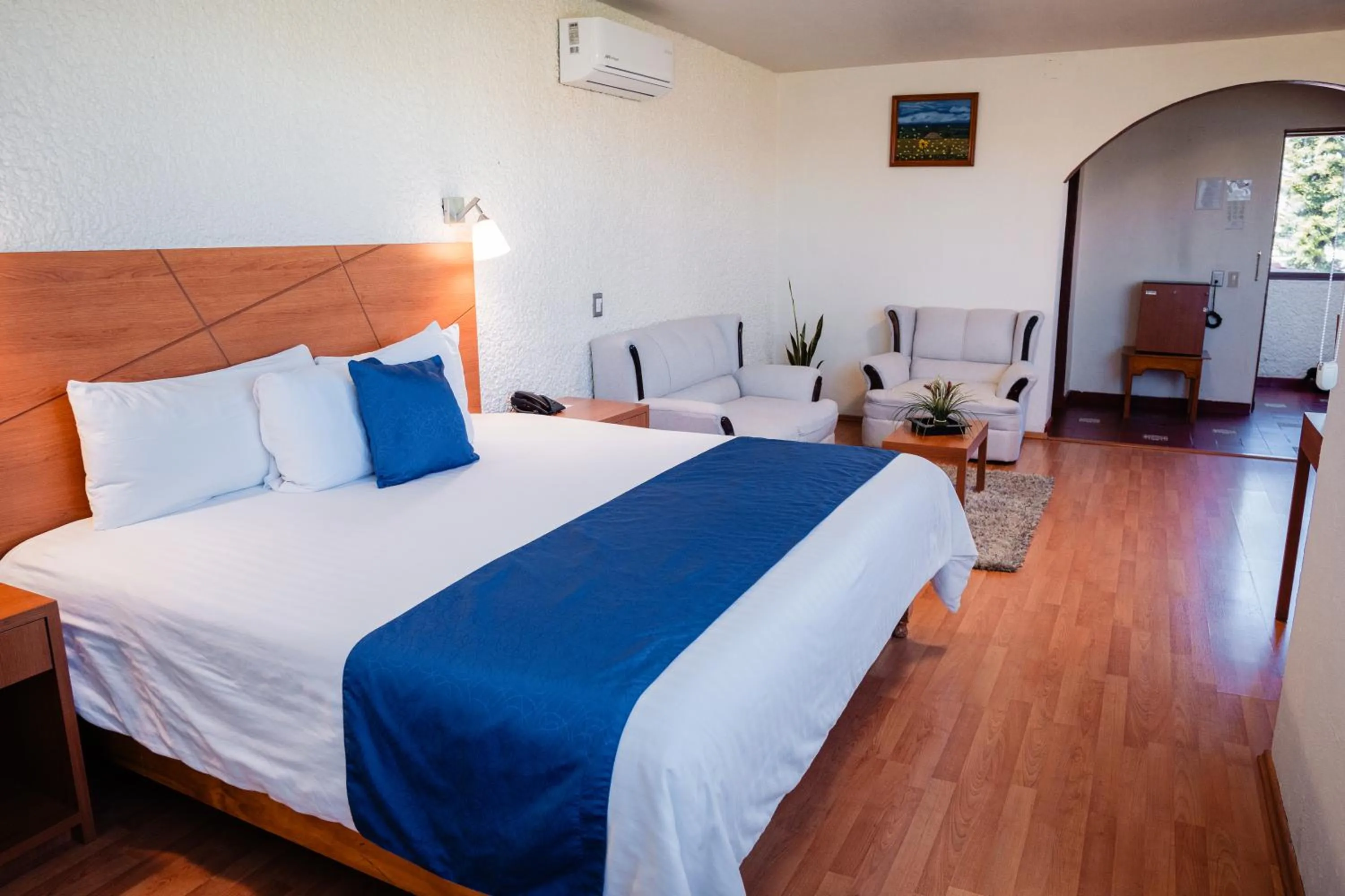 Bed in Hotel Del Angel, Apizaco